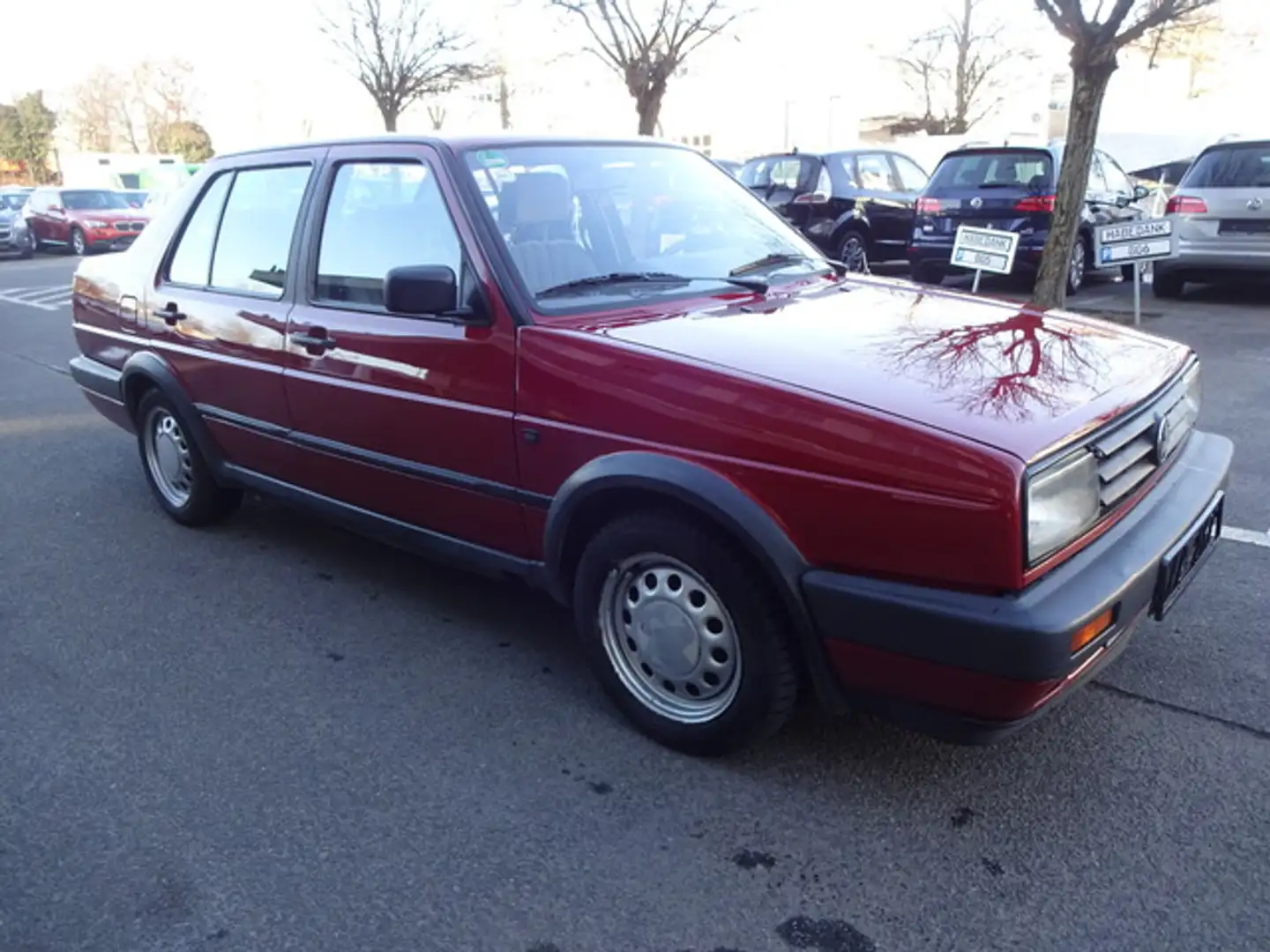 Volkswagen Jetta / AUTOMATIK / SERVO/ / Erst 97 Tkm GL Rot - 2