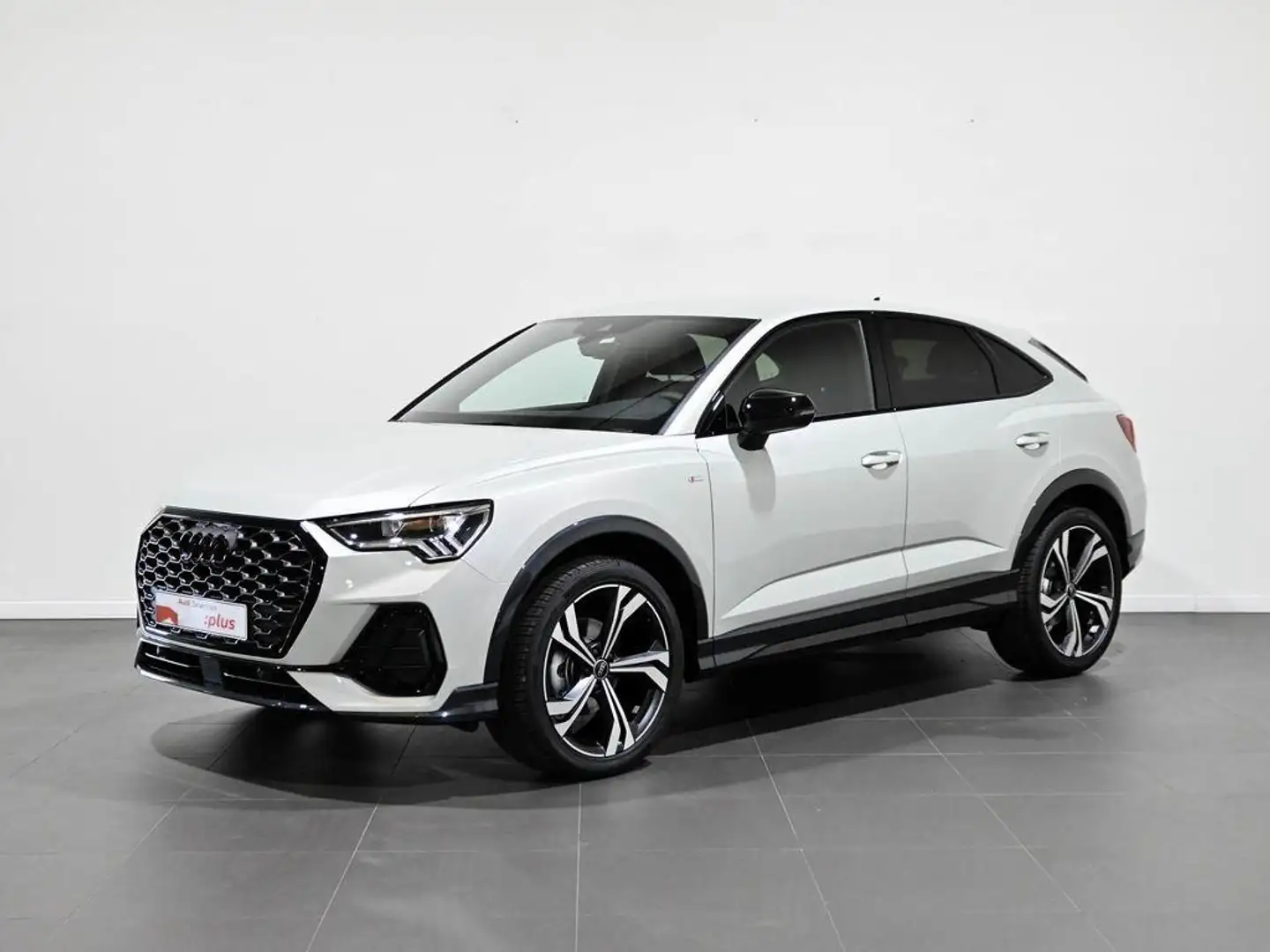 Audi Q3 Sportback 35 TDI Black line S tronic Argent - 1