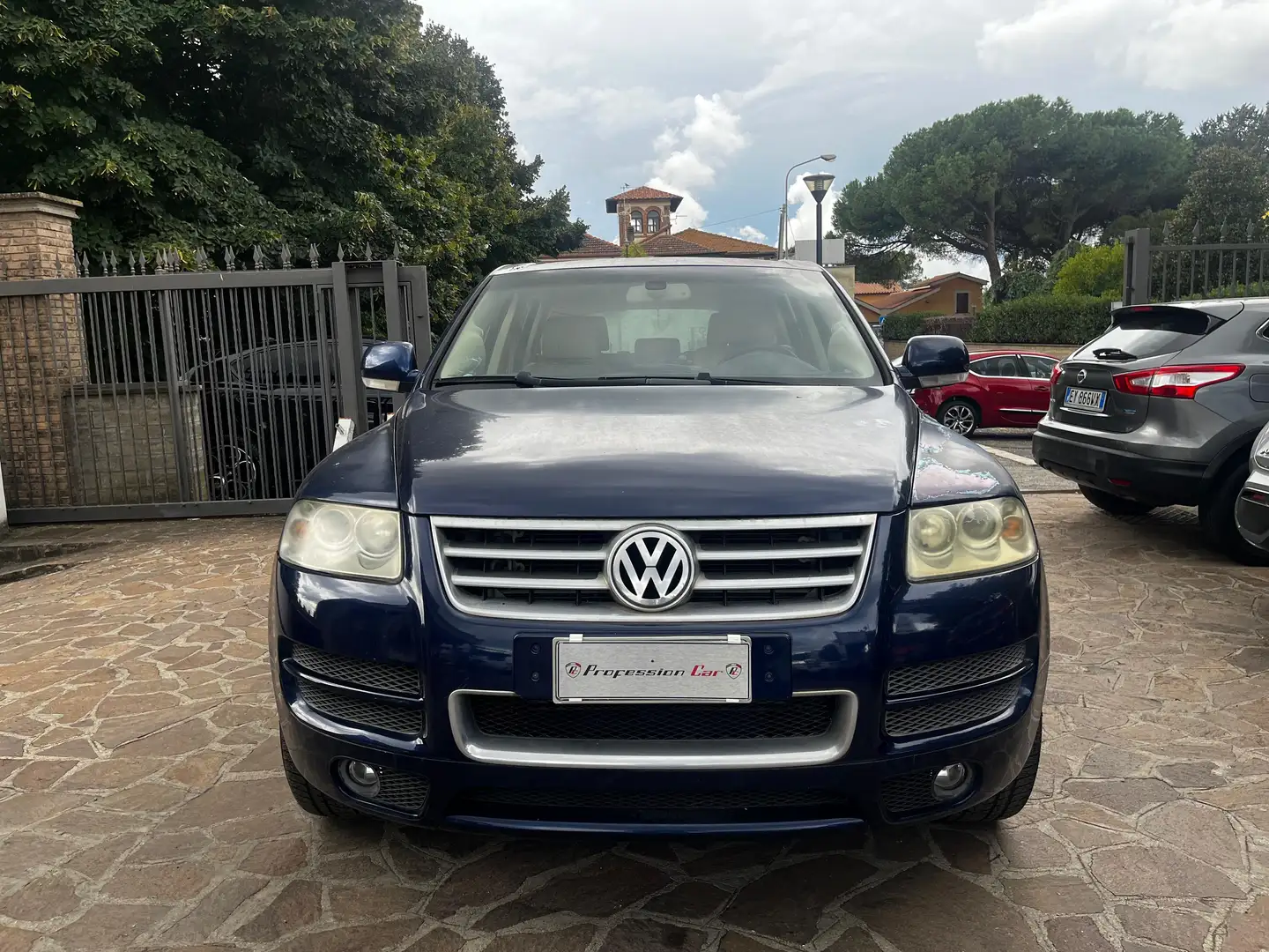 Volkswagen Touareg Touareg I 2003 3.0 V6 tdi Exclusive tiptronic dpf Blauw - 2