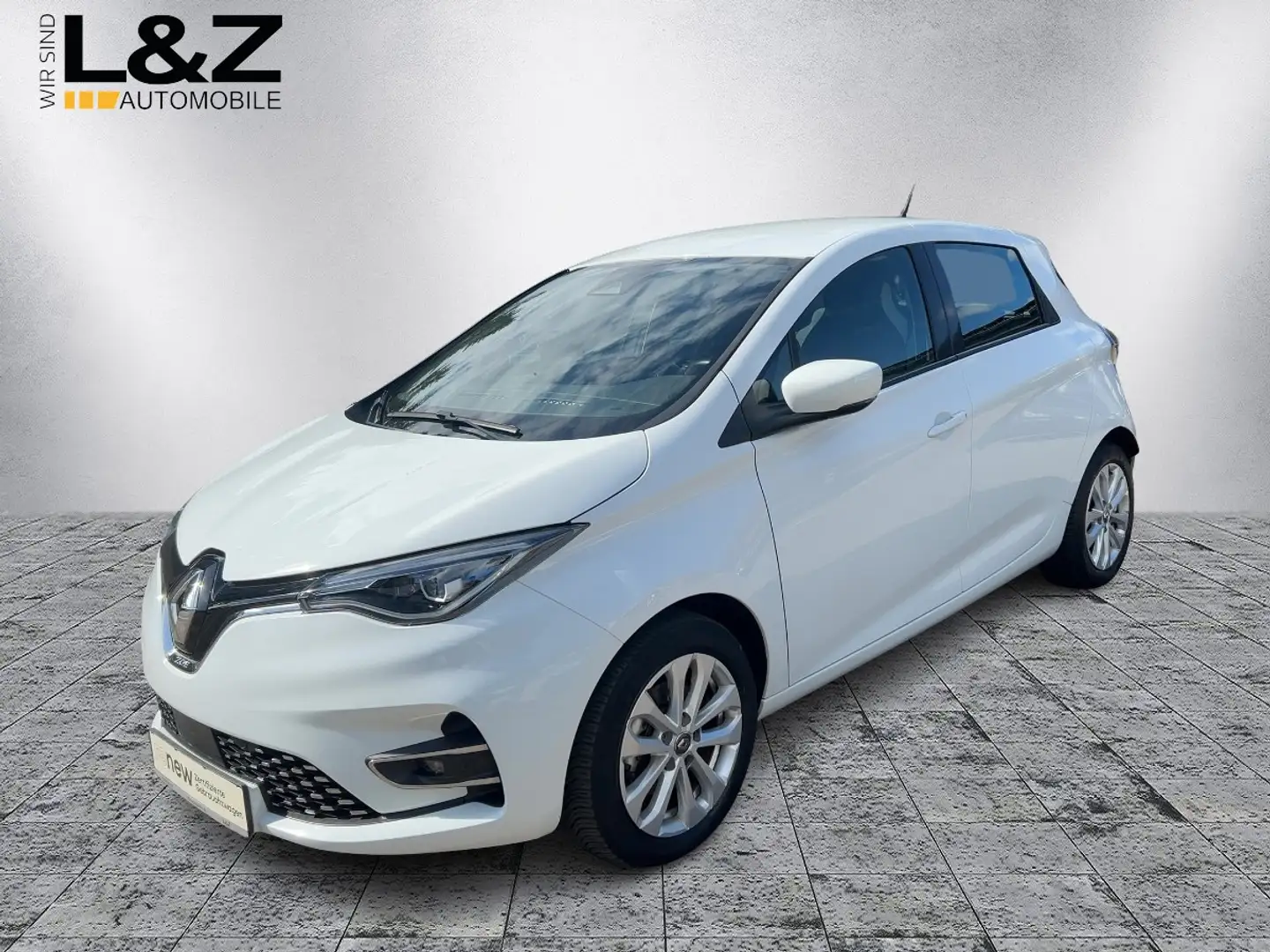 Renault ZOE R110 ZE50 Experience *Navi,SHZ,PDC,GJR* Kaufbatterie Weiß - 1