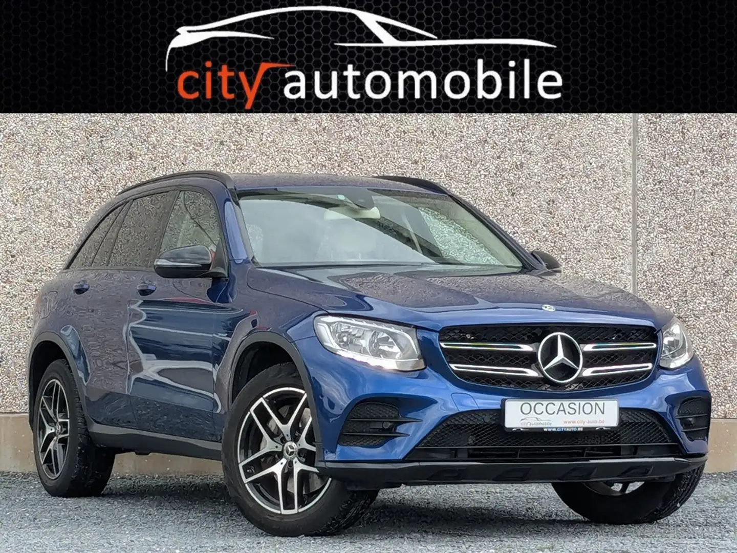 Mercedes-Benz GLC 350 GLC 350 E 4MATIC PACK AMG PLUG IN HYBRID CUIR GPS Bleu - 1