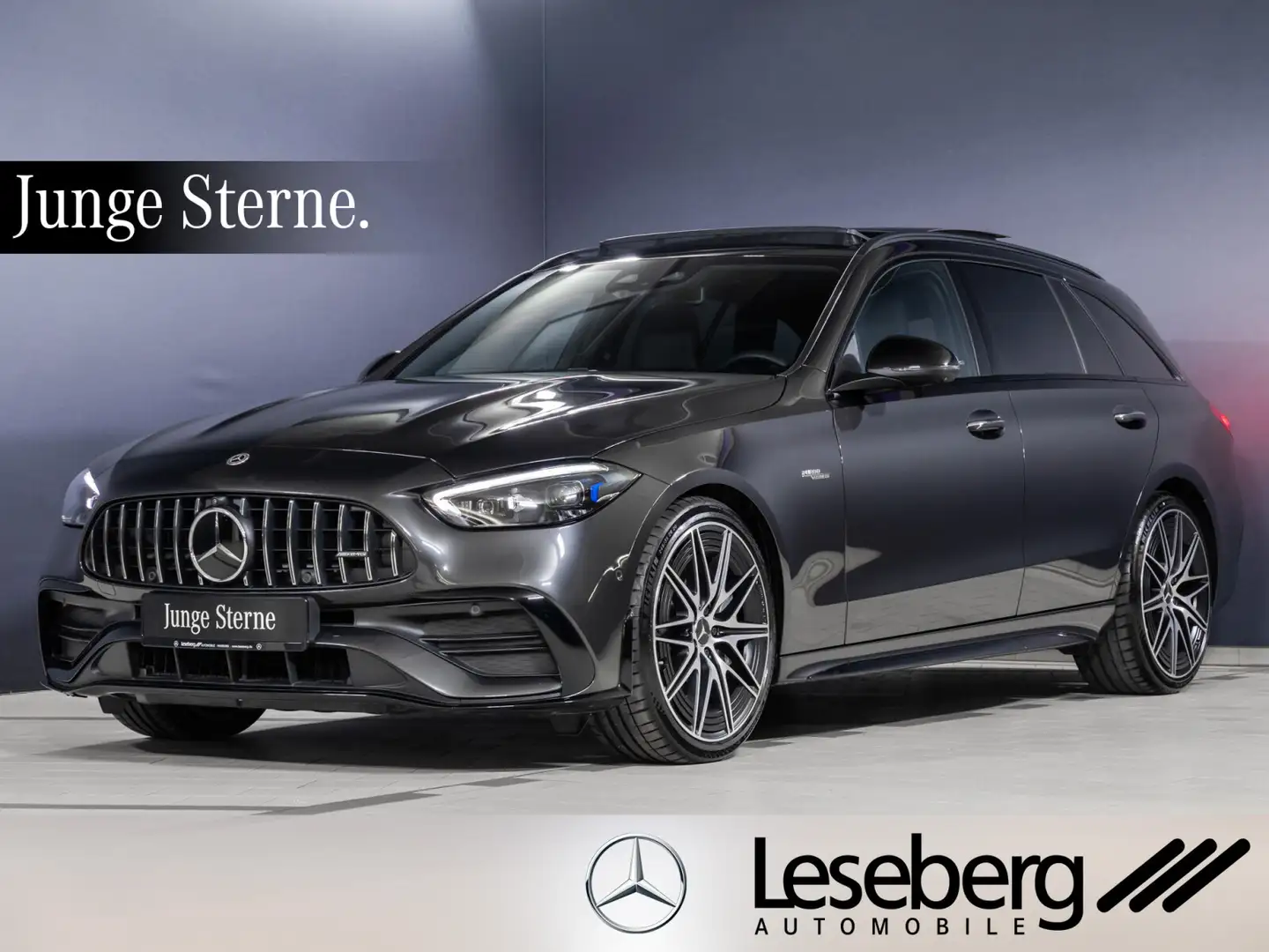Mercedes-Benz C 43 AMG C 43 4M T DIG.LIGHT/Pano/Distro./360°/Driver's P Gris - 1