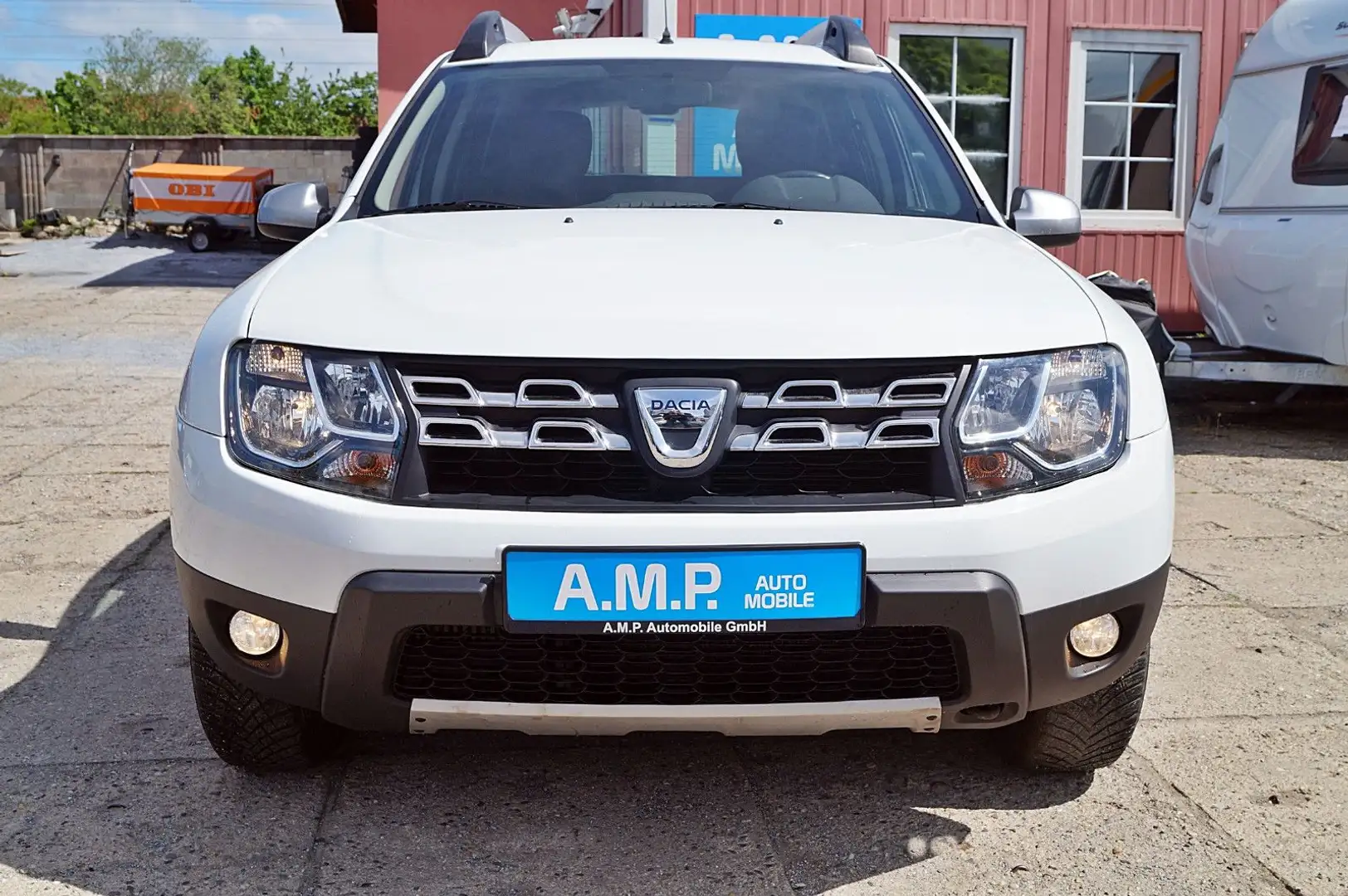 Dacia Duster 1.2TCe 4x4, GARANTIE, Leder, AHK, Navi, Wit - 2