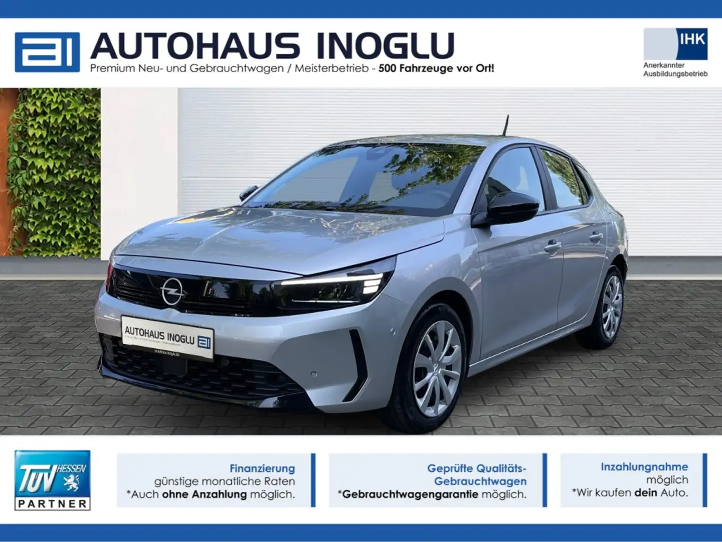 Opel Corsa 1.2 S S Multimedia+LED+Lenk SHZ+R-Kam+DAB+ Grau - 1