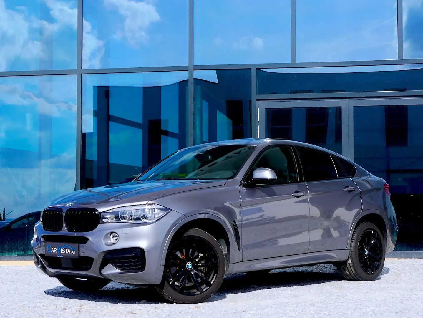 BMW X6 xDrive30d M-Sport *Schiebedach* Silber - 2