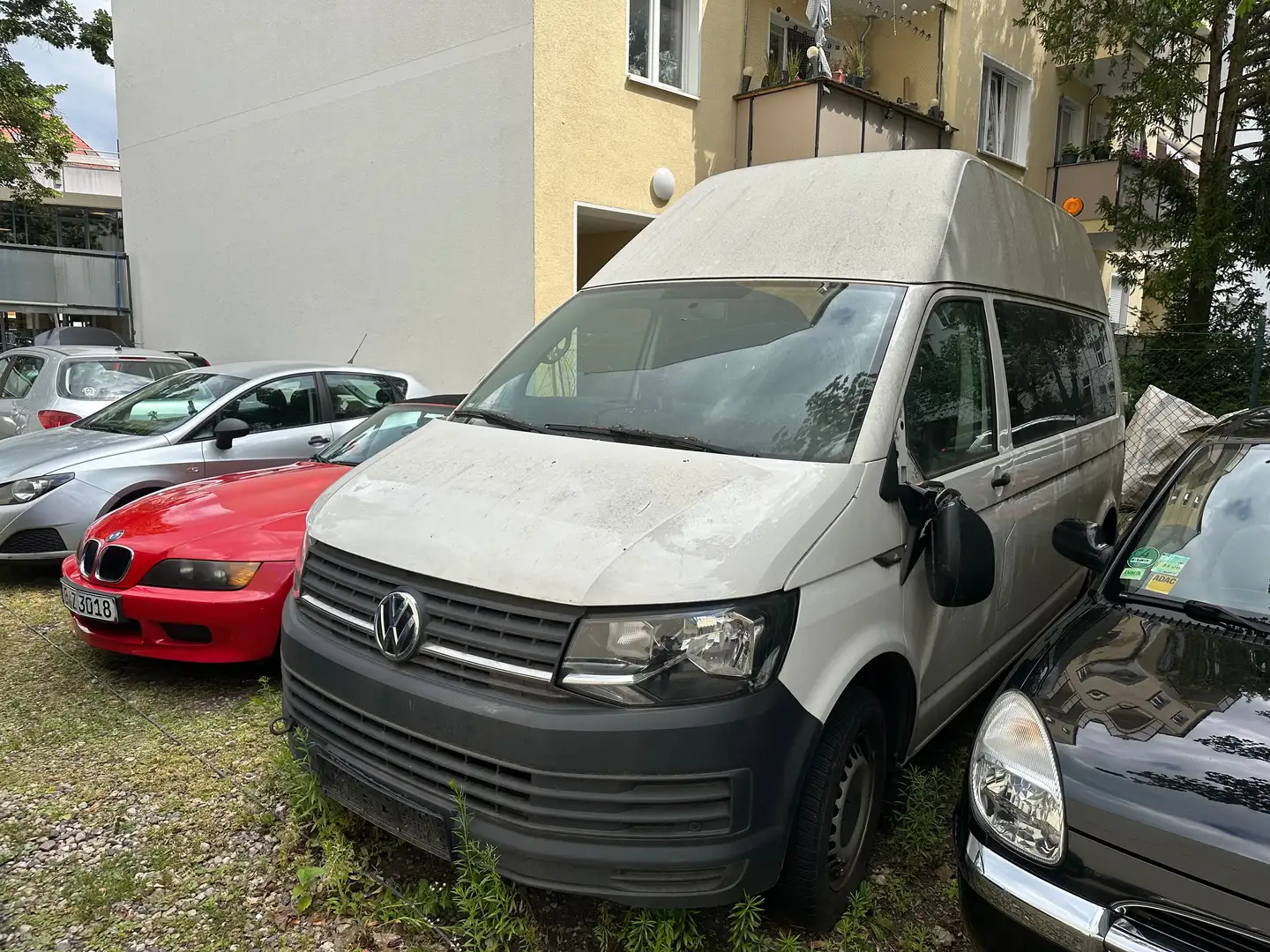 Volkswagen T6 Kombi Kombi Hochdach Lang 2.0 TDI Klima Motorschaden Weiß - 2