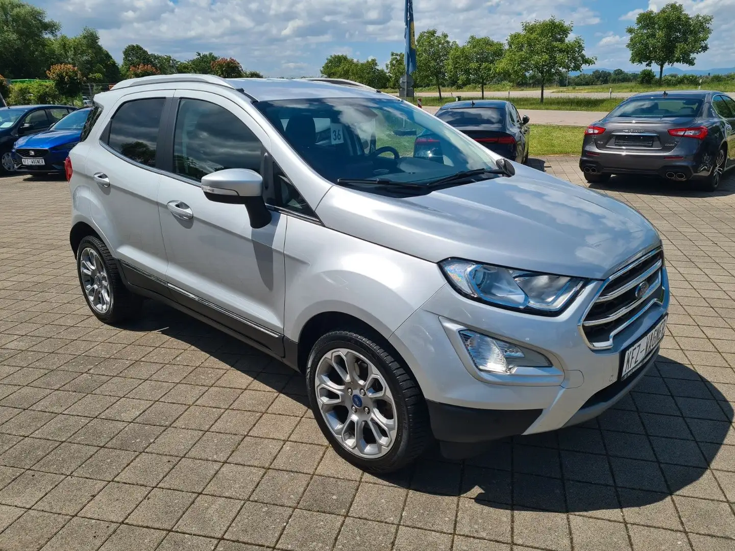 Ford EcoSport Titanium Bang & Olufsen CarPlay Android Argent - 2