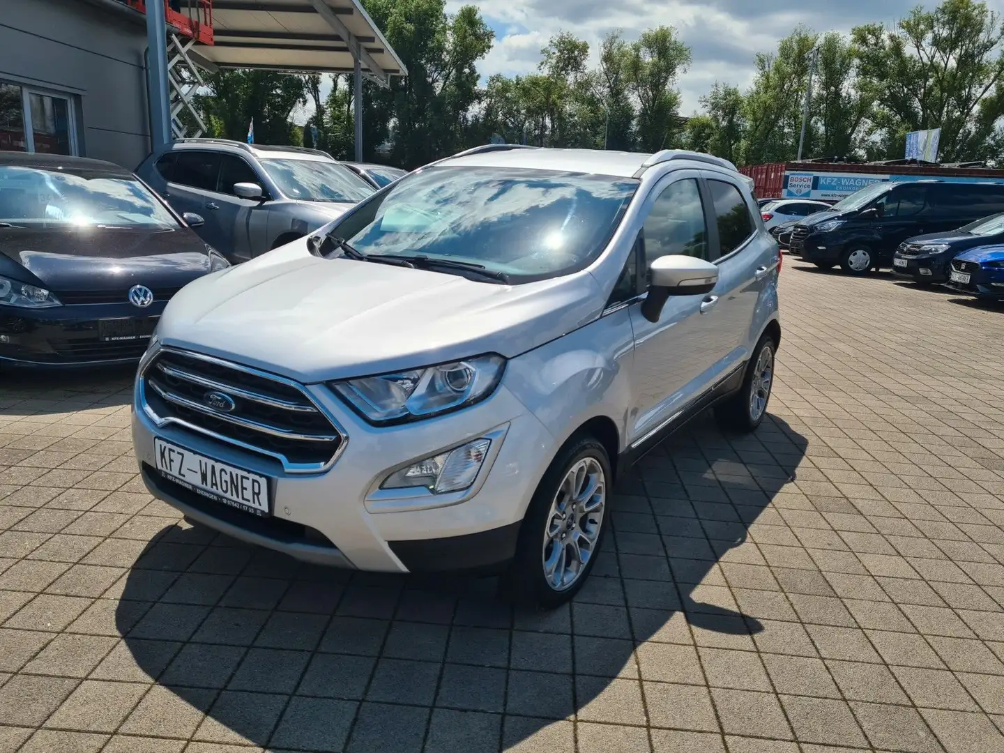 Ford EcoSport Titanium Bang & Olufsen CarPlay Android Argent - 1