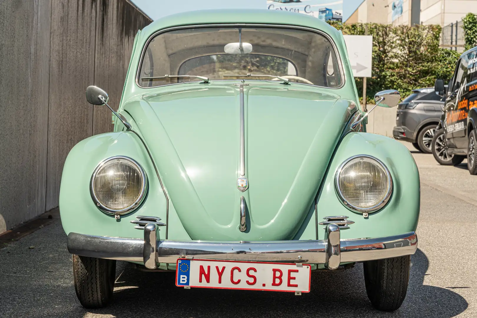 Oldtimer Volkswagen Coccinelle 1200 Grün - 2