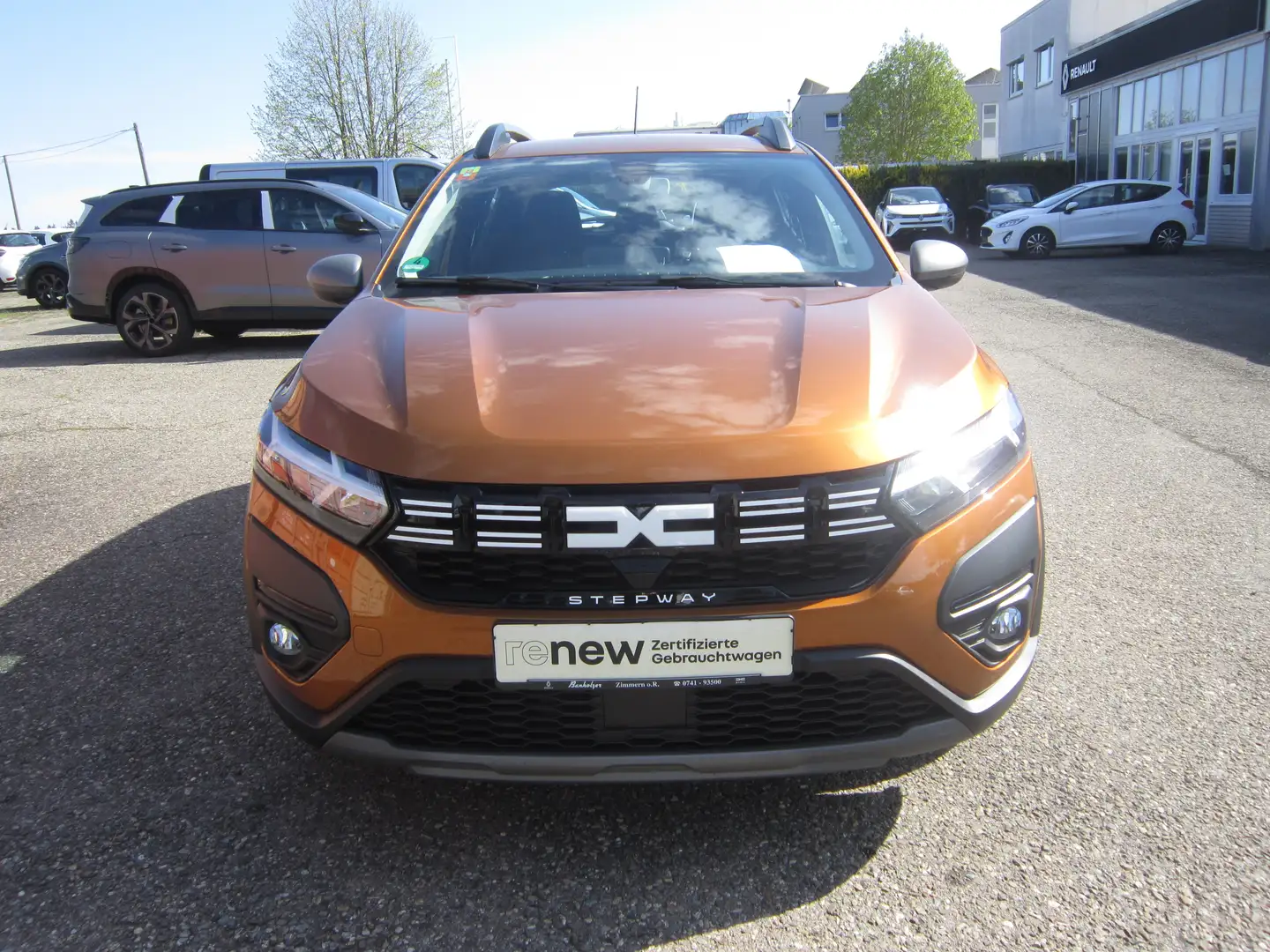 Dacia Sandero Stepway TCe 90 CVT Expression, Klimaautomatik, Orange - 2