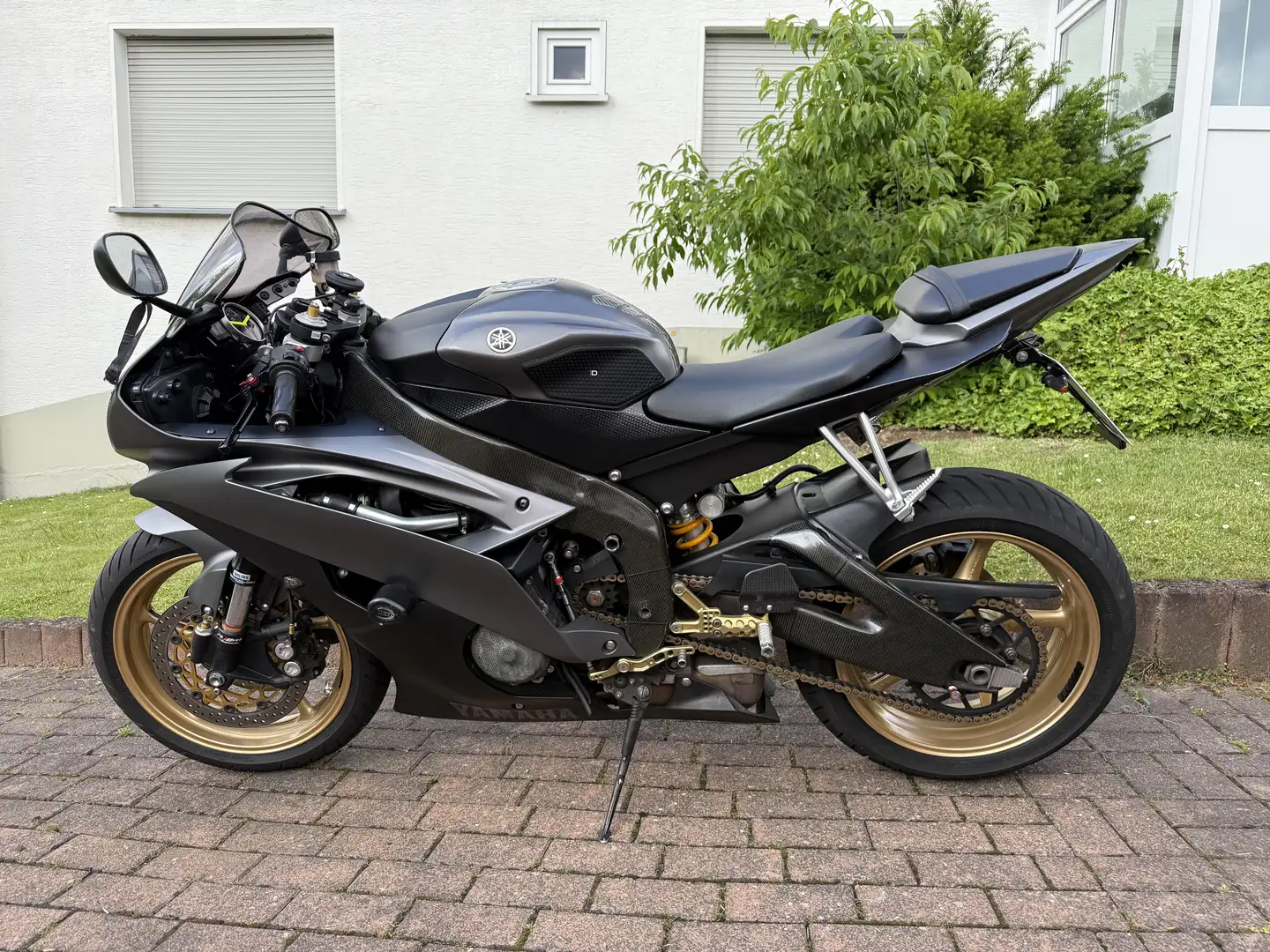 Yamaha YZF-R6 RJ15 mit umfangreichem Zubehör Szürke - 1