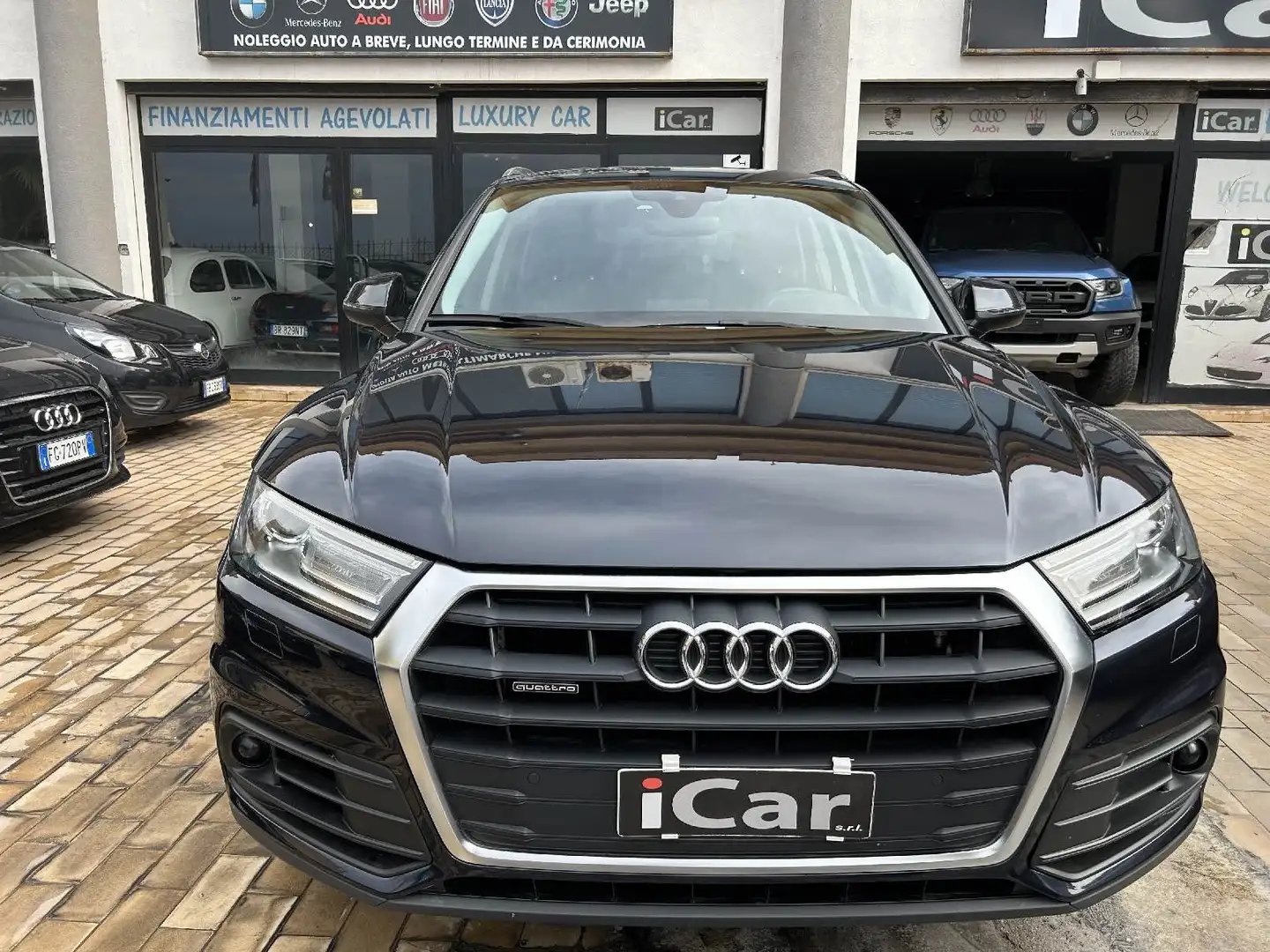 Audi Q5 40 2.0 tdi S line Plus quattro 190cv s-tronic Blau - 1