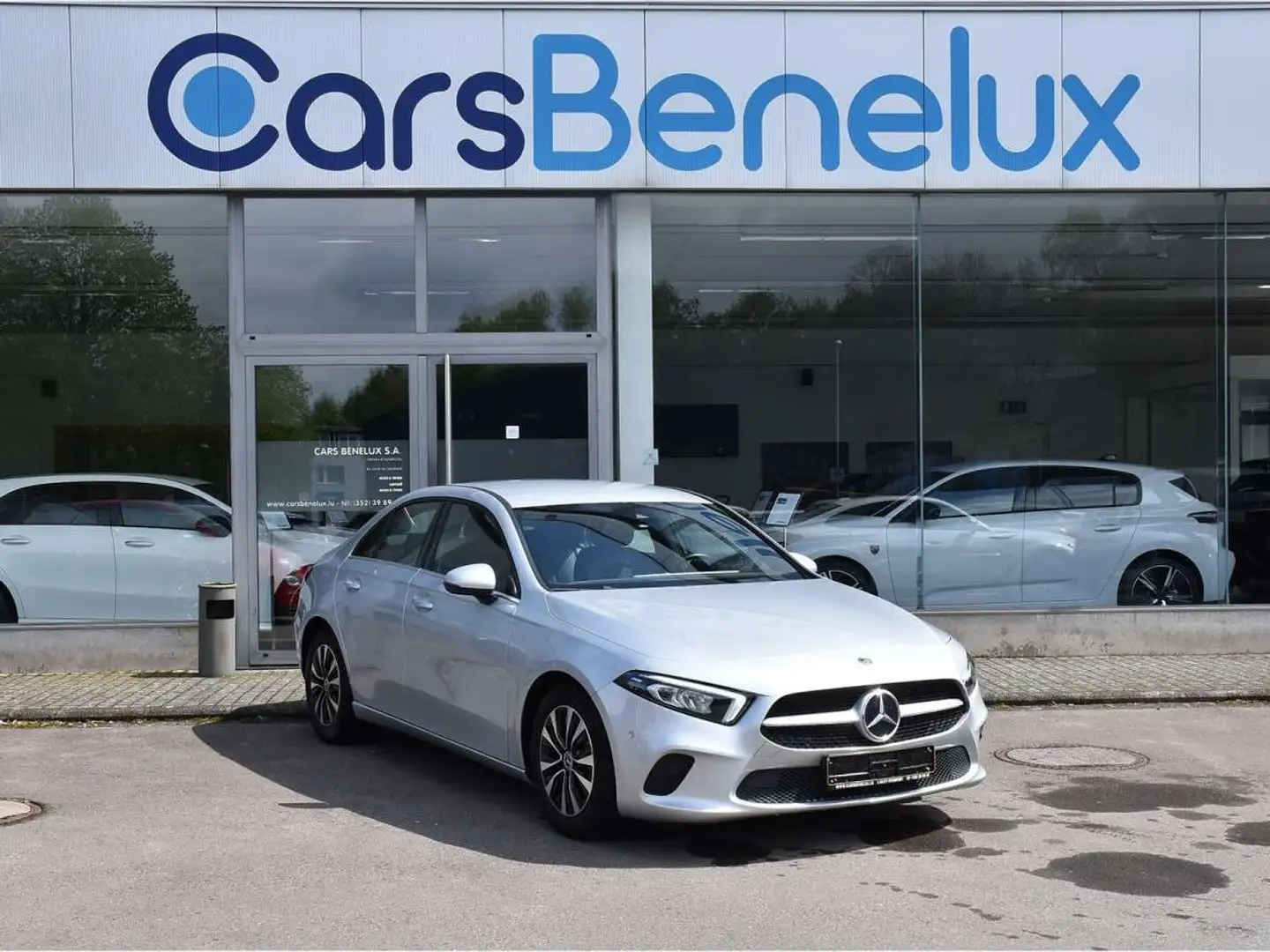 Mercedes-Benz A 180 CDI Limousine Style 8G-DCT CUIR GPS LANE CAM 1 M. Zilver - 1