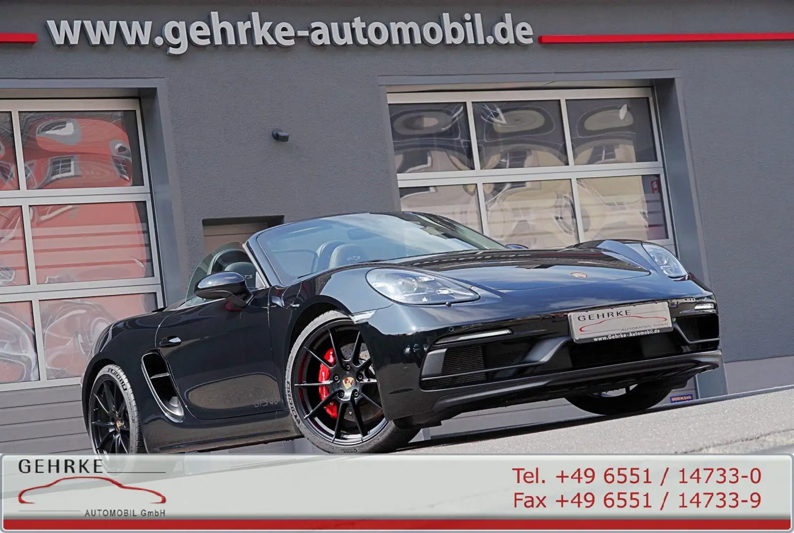 Porsche 718 718 Boxster GTS 4.0*Schalter,BOSE,Chrono,Kamera* Negro - 1