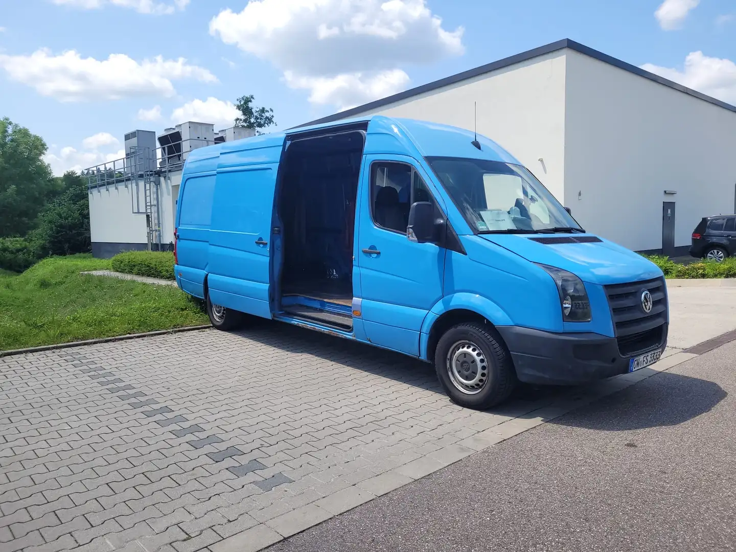 Volkswagen Crafter 35 lang L3H2 Hochdach Blau - 1