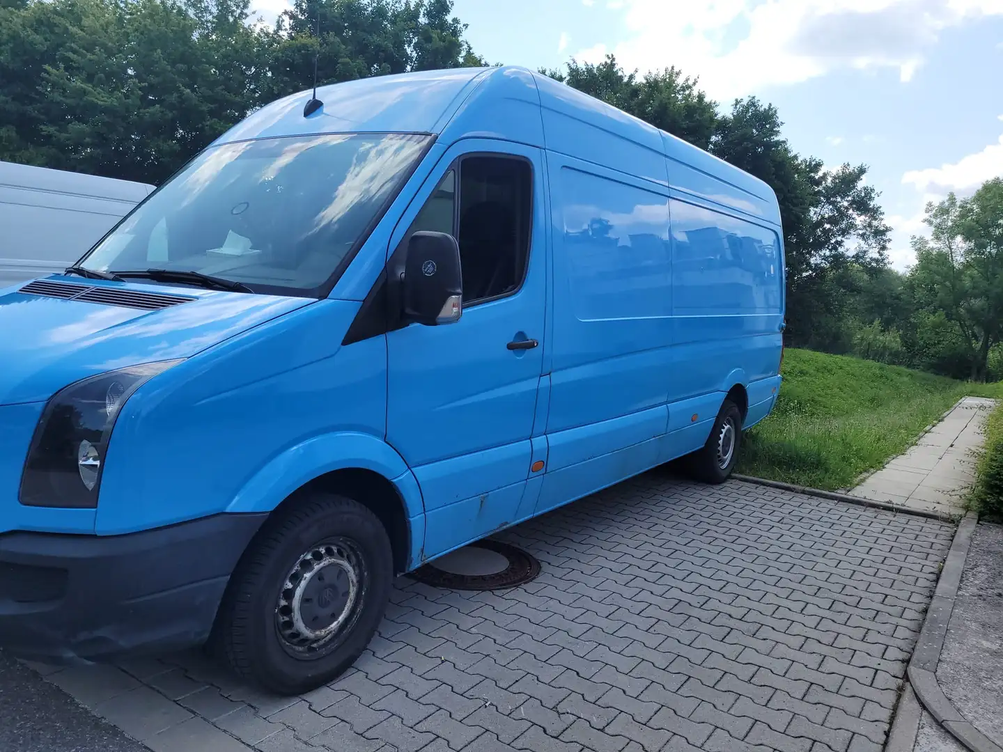 Volkswagen Crafter 35 lang L3H2 Hochdach Blau - 2