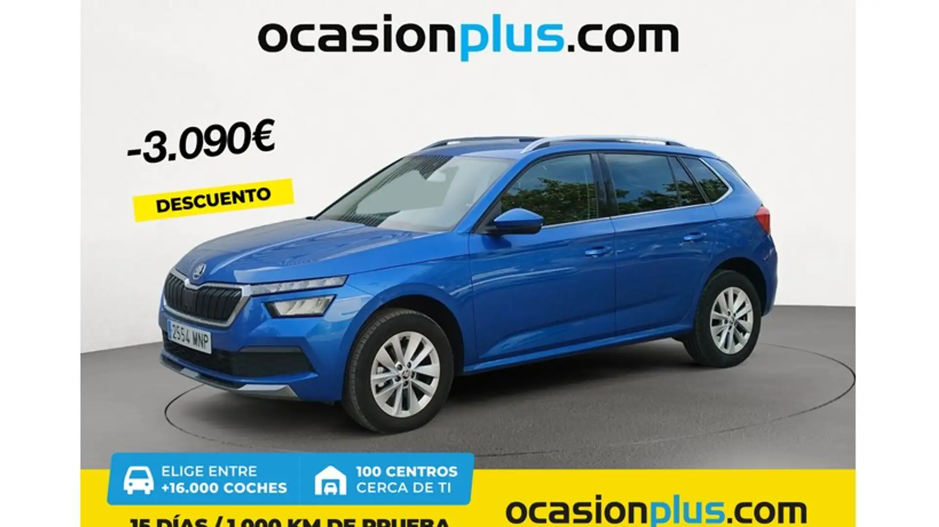 Skoda Kamiq 1.0 TSI Ambition 81kW Bleu - 1