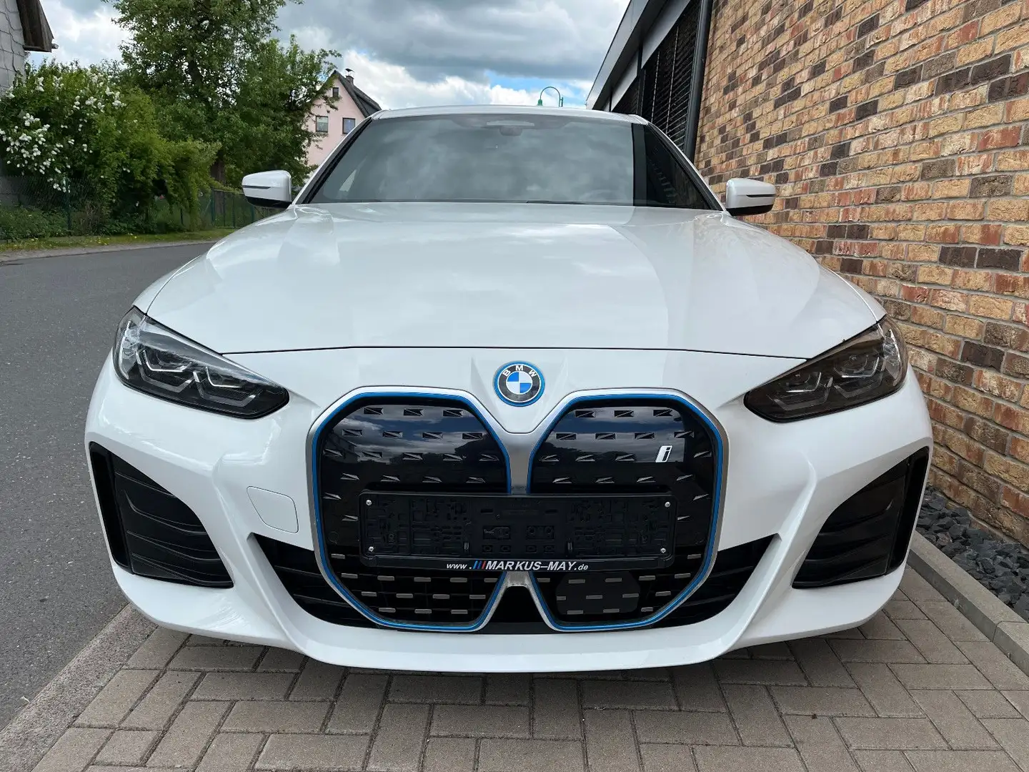 BMW i4 Gran Coupe40eDrive M Sport DAProf HUD AHK Blanco - 2