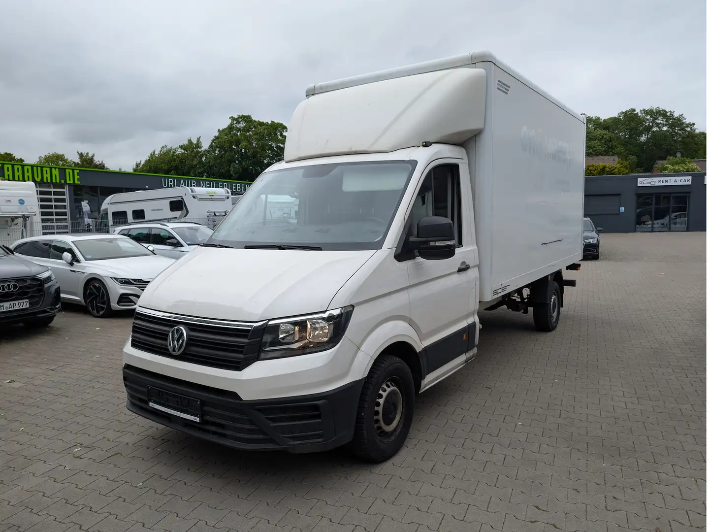 Volkswagen Crafter Koffer 35 lang RWD*Kam*Carplay*El.Ladera Weiß - 1