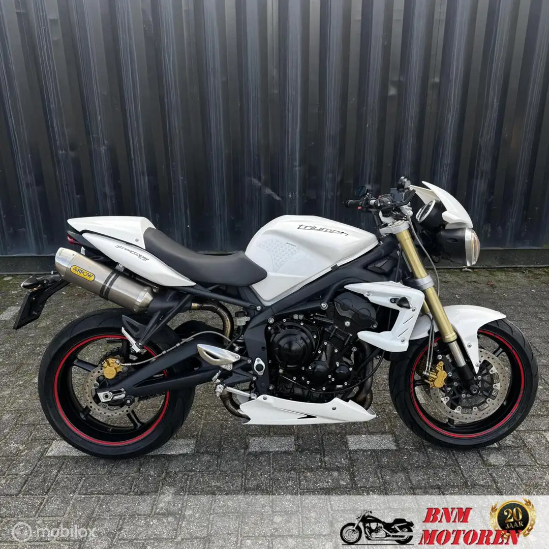 Triumph Street Triple Weiß - 1