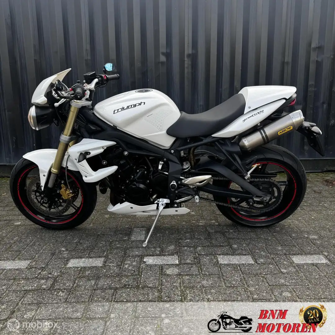 Triumph Street Triple Weiß - 2