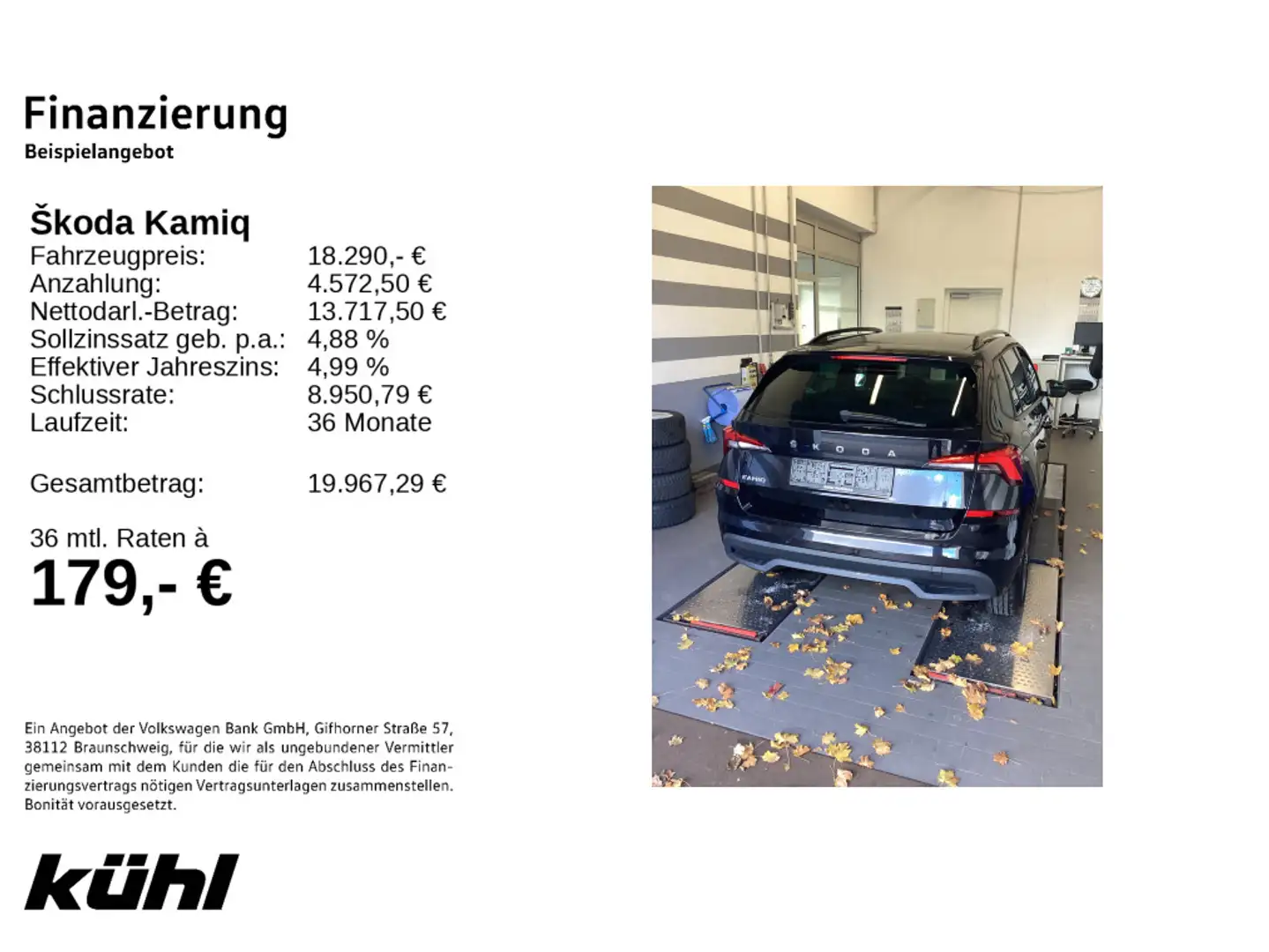 Skoda Kamiq 1.0 TSI Clever Panorama fest,Sport Fahrwer Schwarz - 2