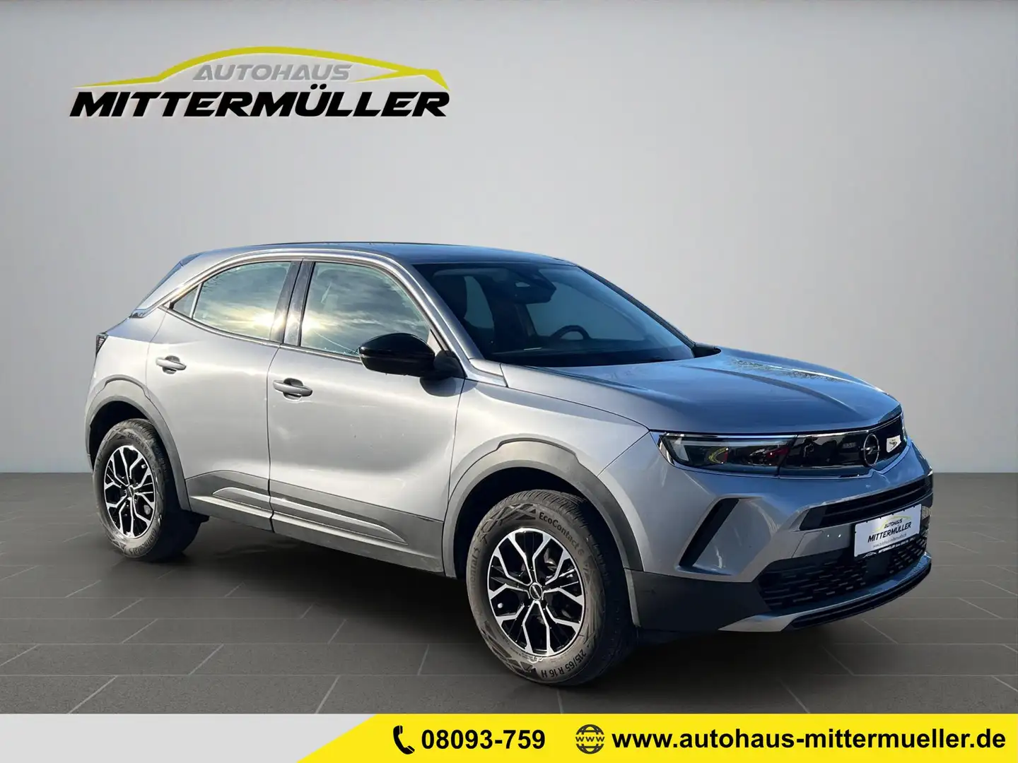 Opel Mokka 1.2 Automatik Edition Navi Rückfahrkamera 8 fach Gris - 1