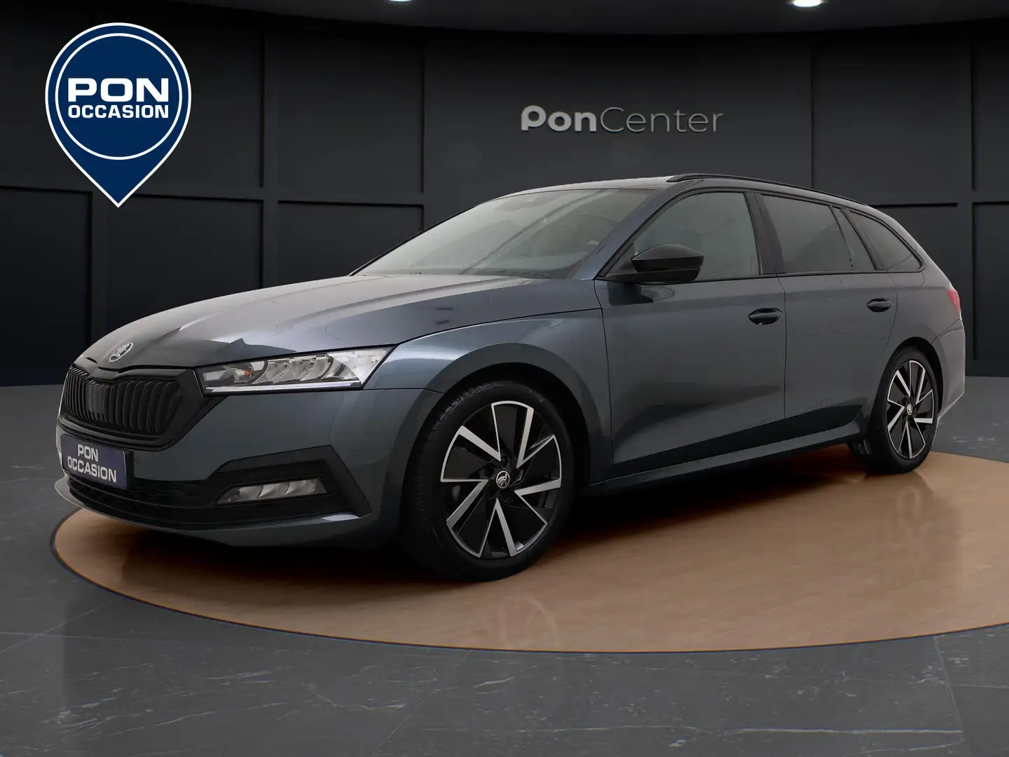 Skoda Octavia Combi 1.0 TSI 110 PK Sport Business | Sportstoelen Gris - 1