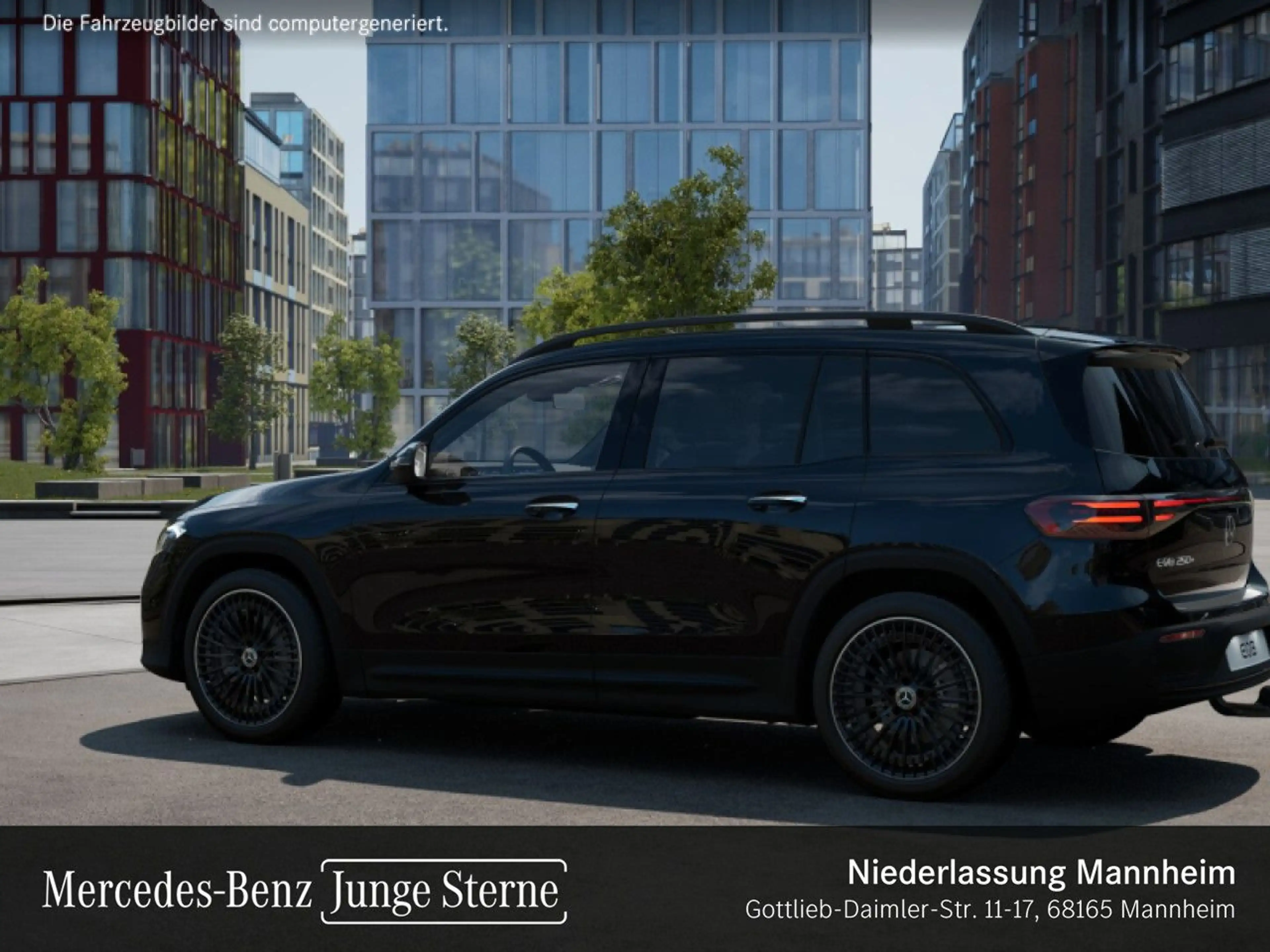 Mercedes-Benz EQB 250 ELECTRICART+NIGHT+PLUS-PAKET+AHK+KAMERA — photo 15