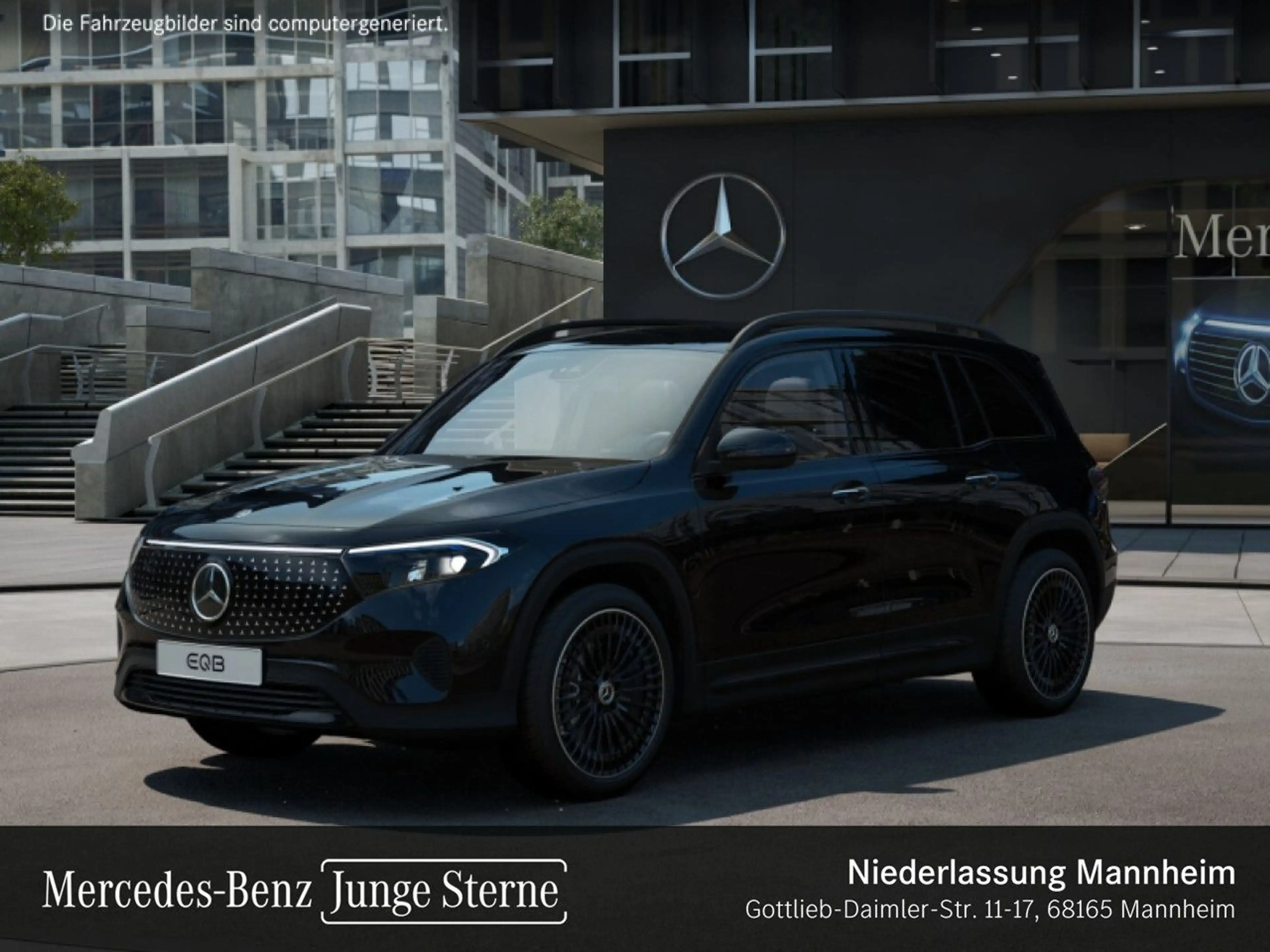 Mercedes-Benz EQB 250 ELECTRICART+NIGHT+PLUS-PAKET+AHK+KAMERA — photo 14