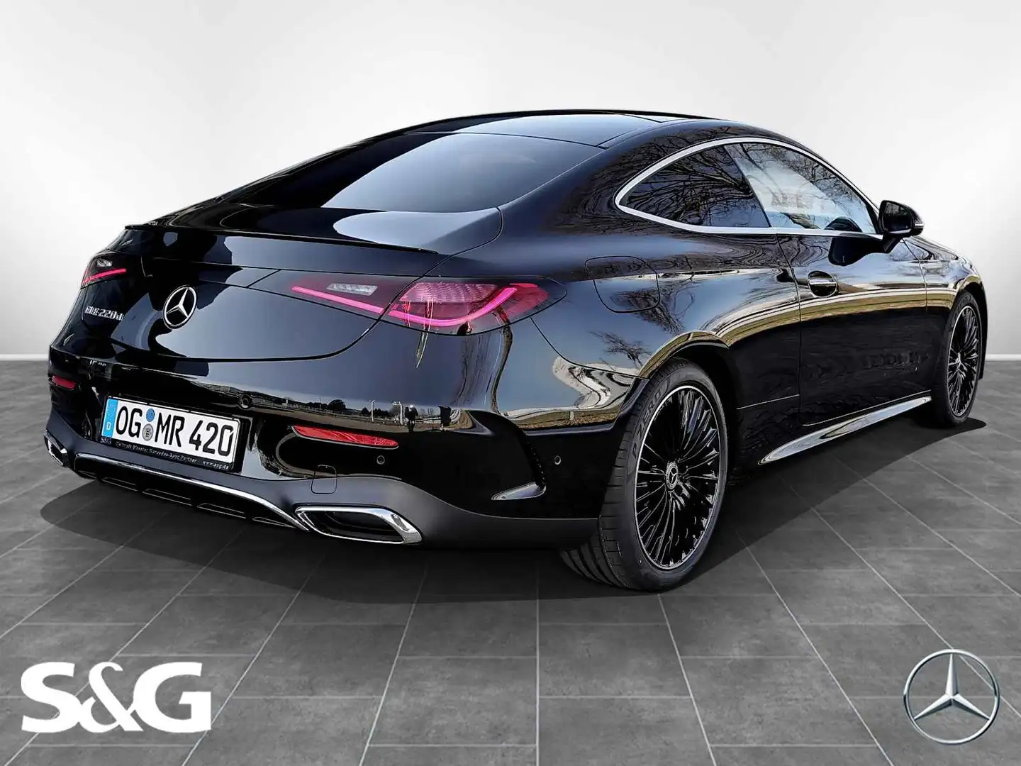Mercedes-Benz CLE 220 d AMG MBUX+360°+DIG-LED+Pano+Memorysitze Noir - 2