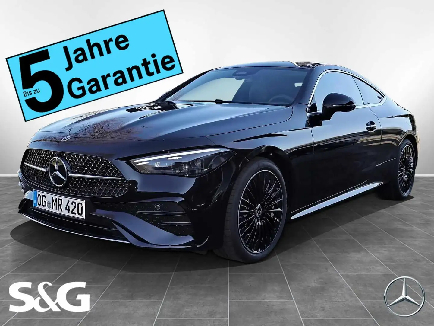 Mercedes-Benz CLE 220 d AMG MBUX+360°+DIG-LED+Pano+Memorysitze Noir - 1