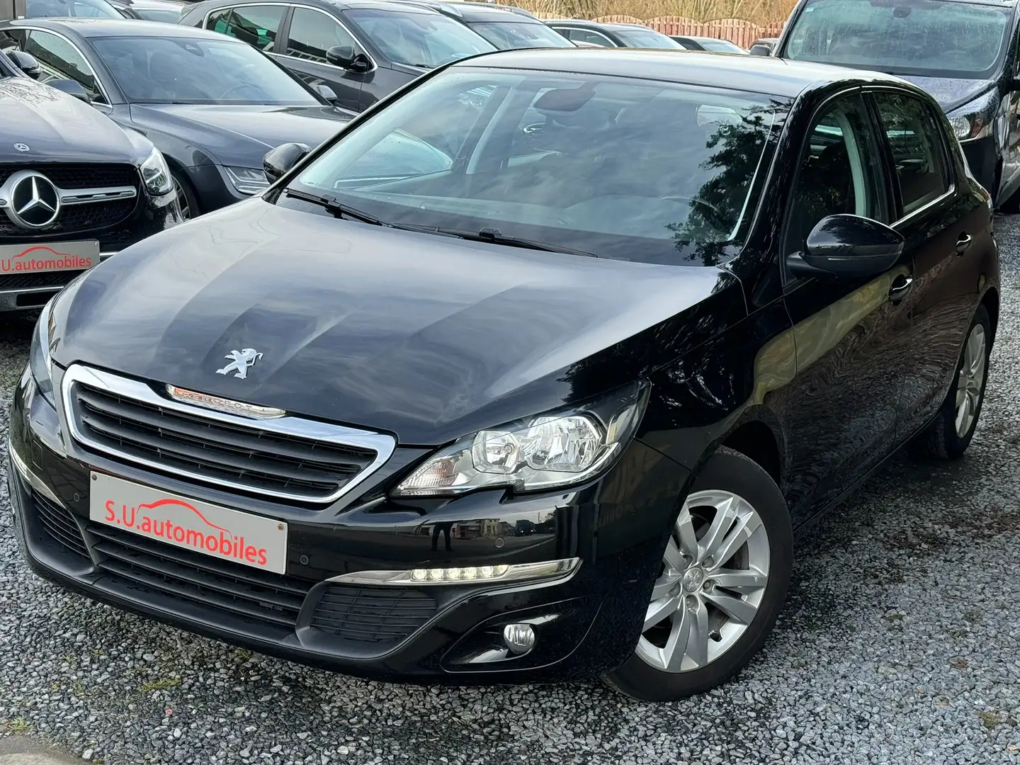 Peugeot 308 1.2 i Active Navi/Clim/Pdc/Jantes/Gar12M Noir - 1