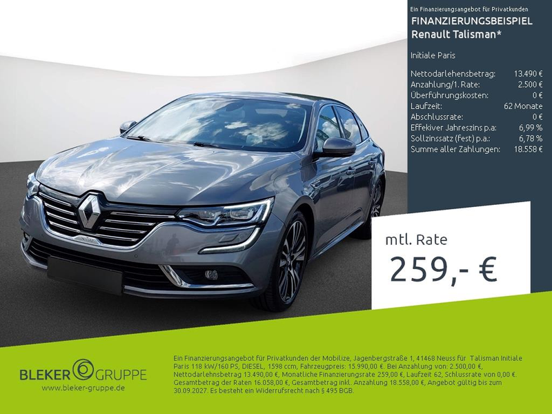 Renault Talisman INITIALE PARIS ENERGY dCi 160 EDC