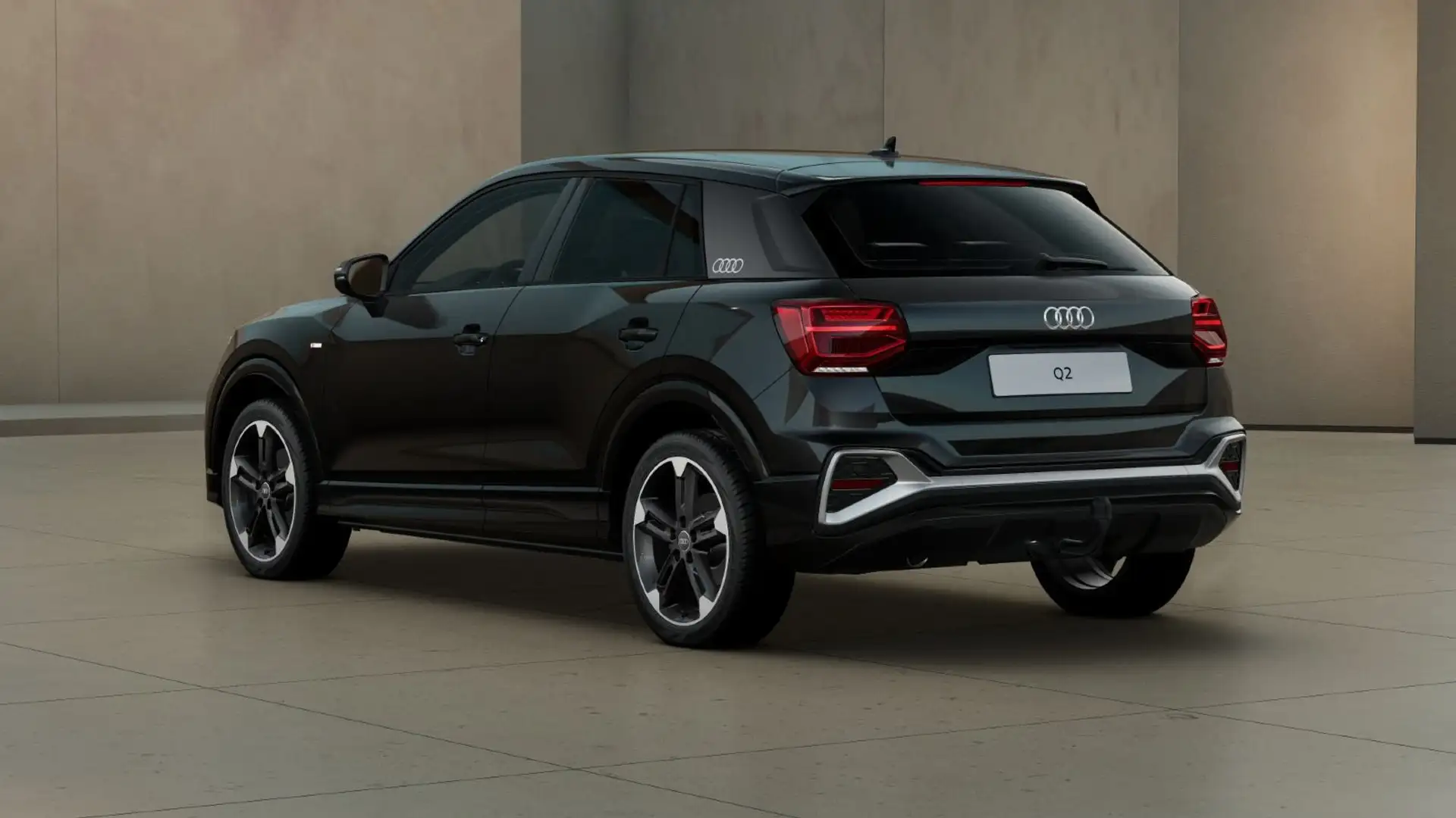 Audi Q2 S line 35TFSI Stronic LED GRA EPH DAB AHK Schwarz - 2