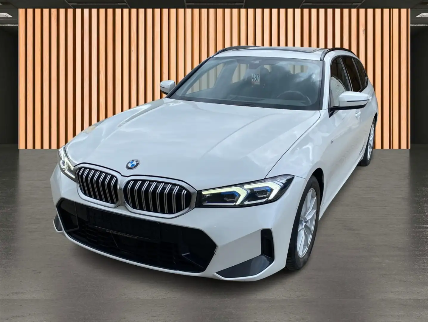 BMW 320 dA xDrive M Sport*Pano*KeyGo*ACC*DAB Weiß - 2