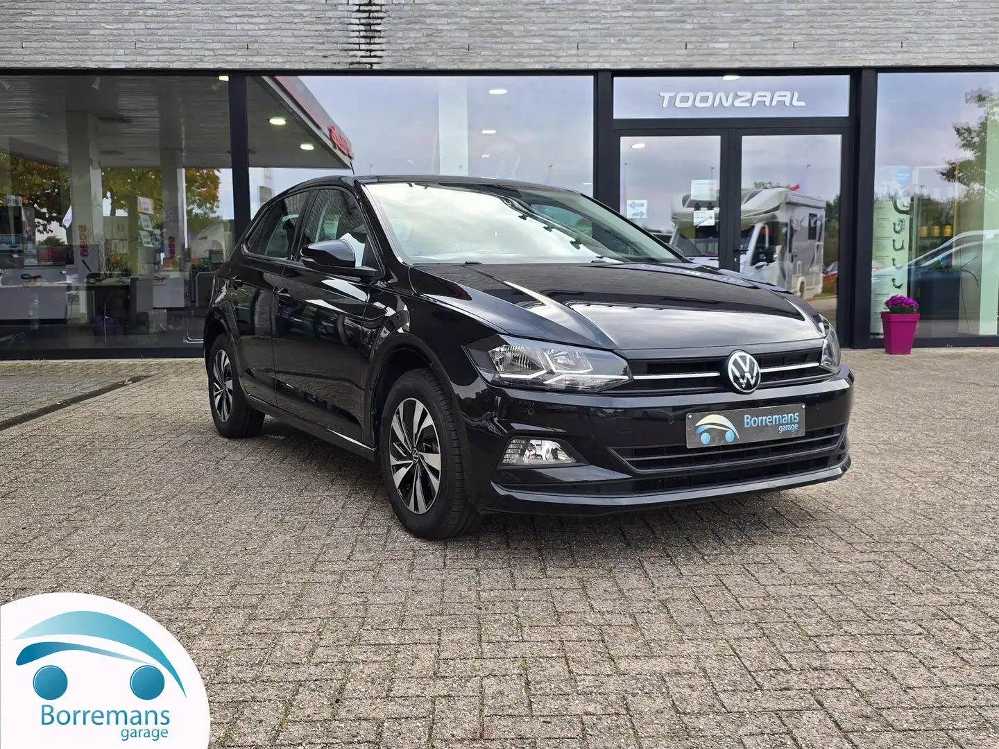 Volkswagen Polo 1.0 TSI BUSINESS parkeerhulp/airco/bluetooth/.... Noir - 1