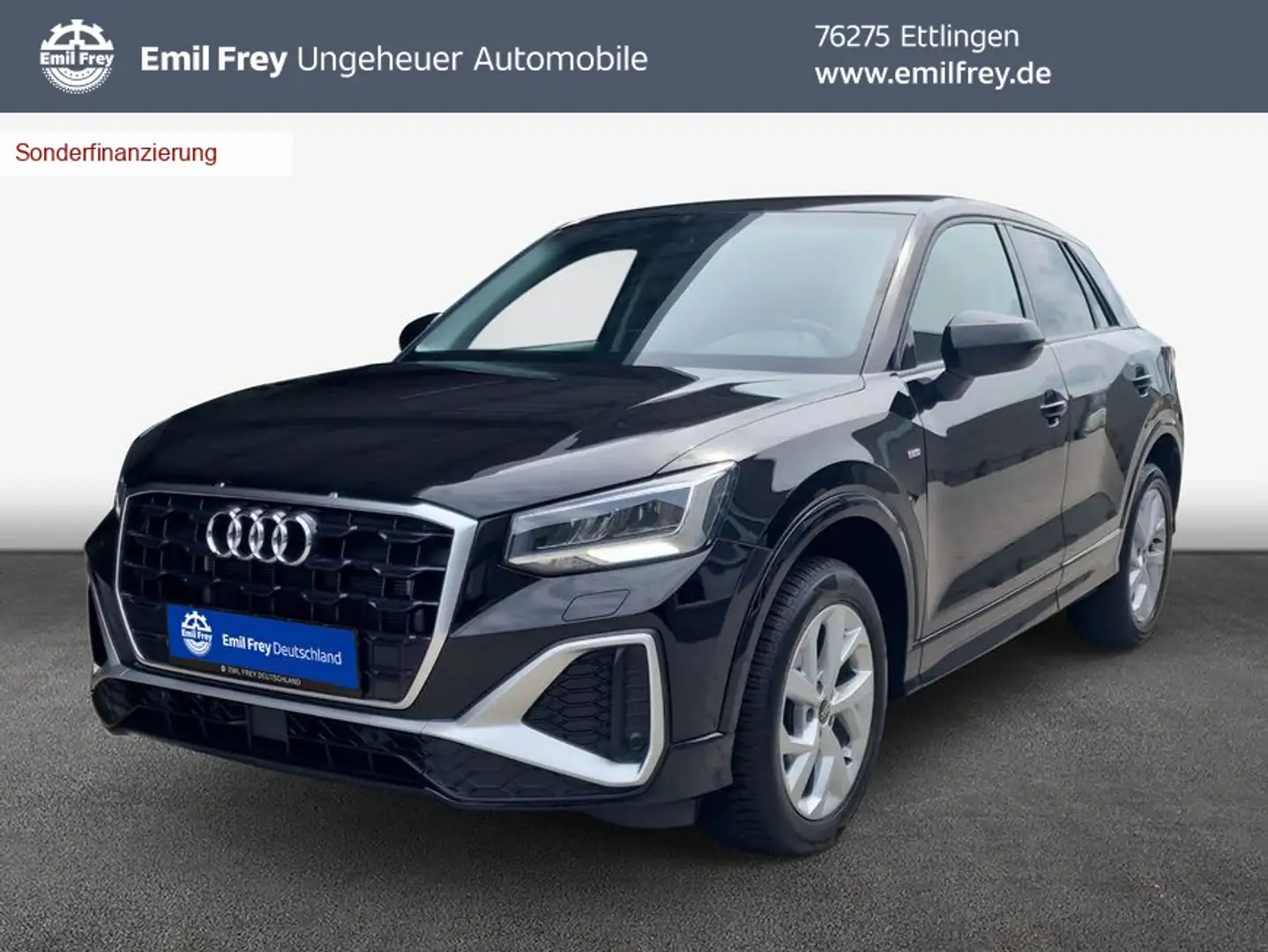 Audi Q2 35 TFSI S tronic S line *AHK vorbereitung* Navi Noir - 1