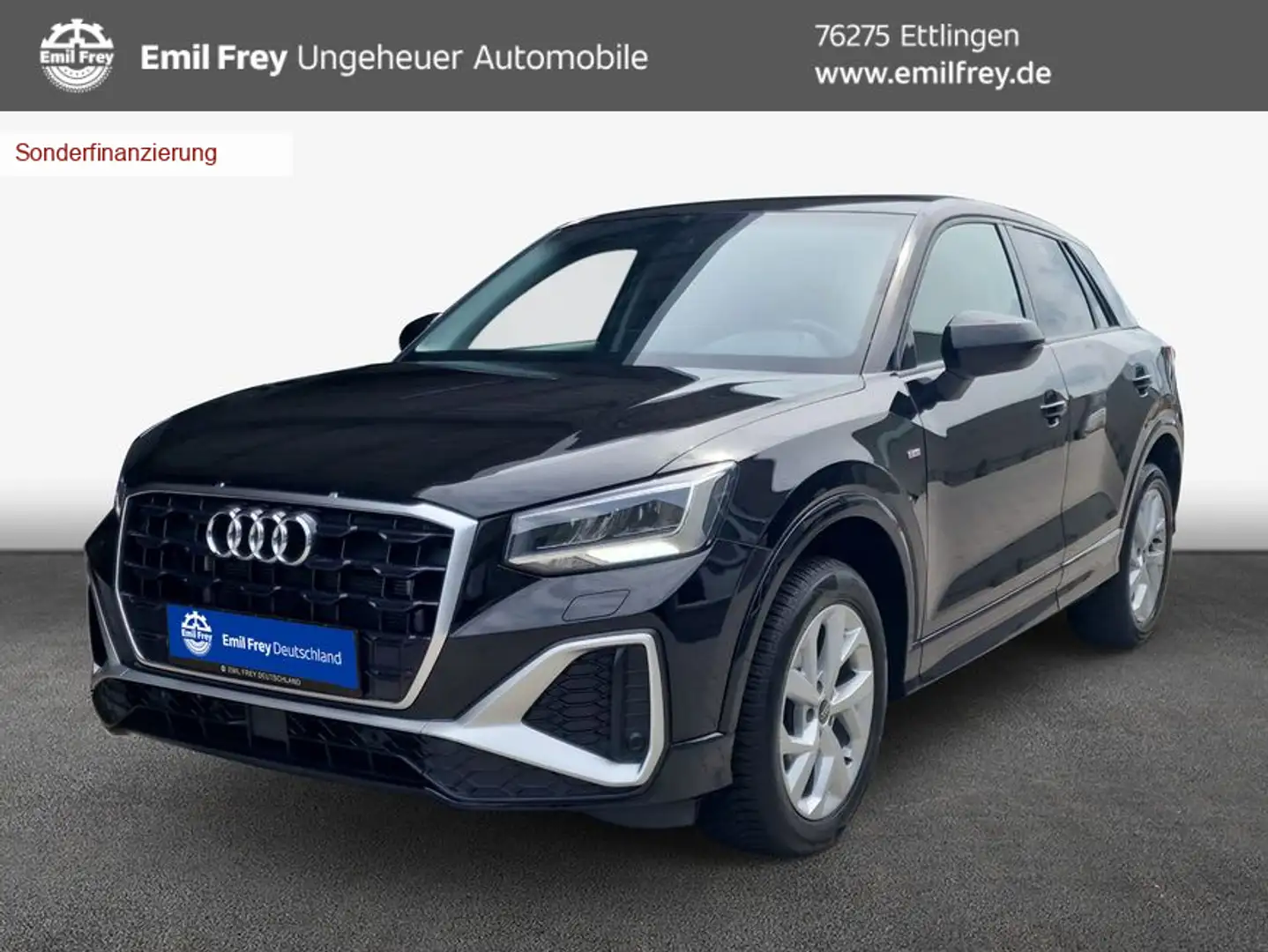 Audi Q2 35 TFSI S tronic S line *AHK vorbereitung* Navi Schwarz - 1