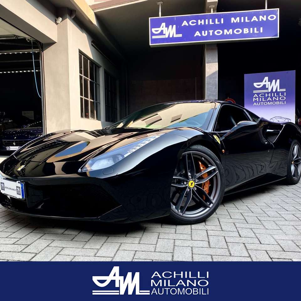 Ferrari 488 3.9 GTB dct TOTAL BLACK IVA 22% 25.000KM SED CARBO