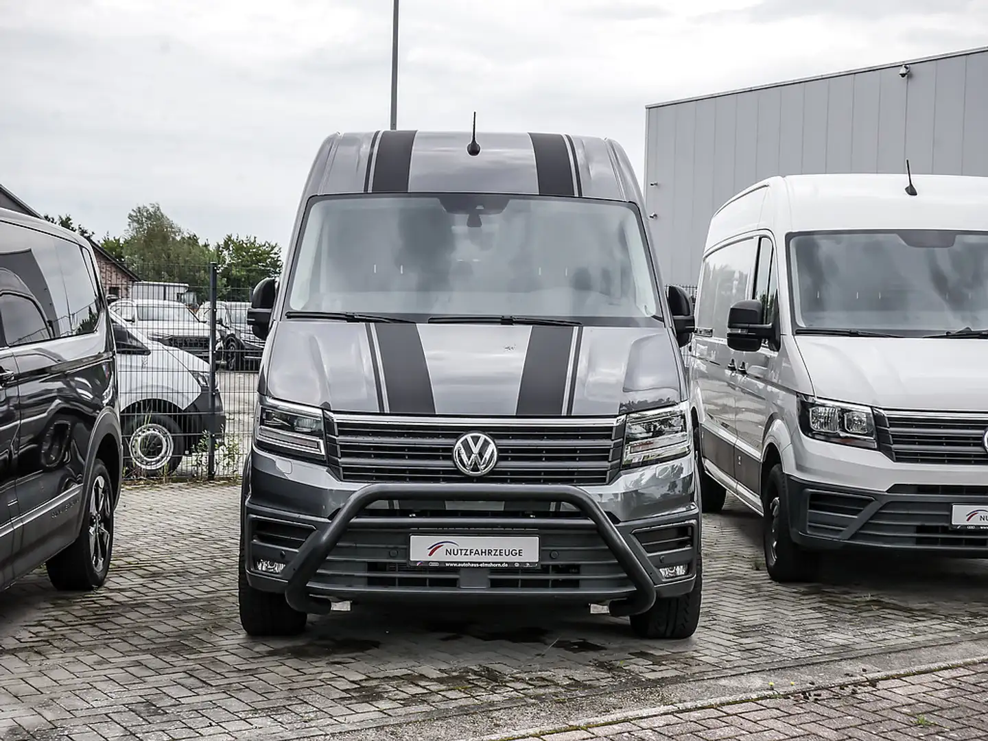 Volkswagen Crafter 35 Kasten LR HD SHZ NAVI AHK ACC LED Grijs - 2