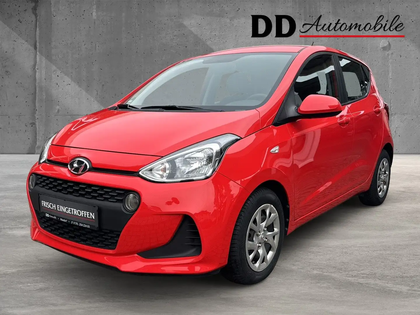 Hyundai i10 Trend*CarPlay*Navi*Allwetter*1.Hand*SHZ*LHZ* Rouge - 1