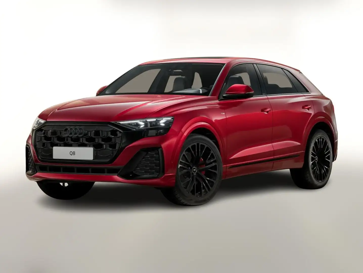 Audi Q8 S line 2xS AssistenzP+ 22Z Laser Pano B&O Leder... Rot - 1