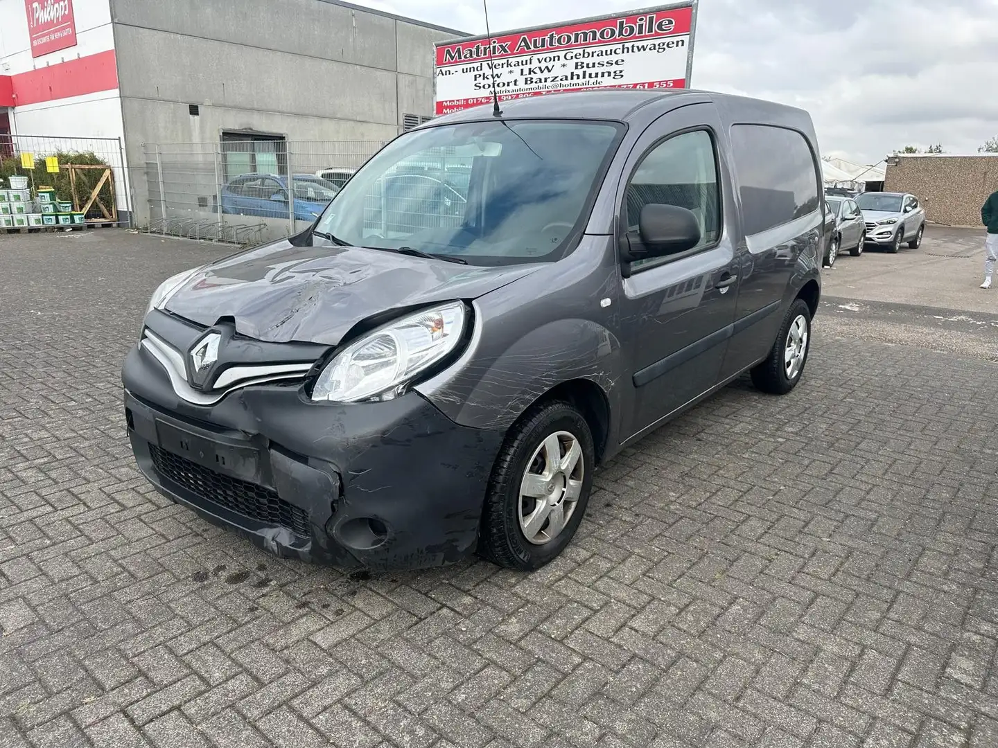 Renault Kangoo Rapid Extra Lang,Klima ,Euro6 Grau - 1