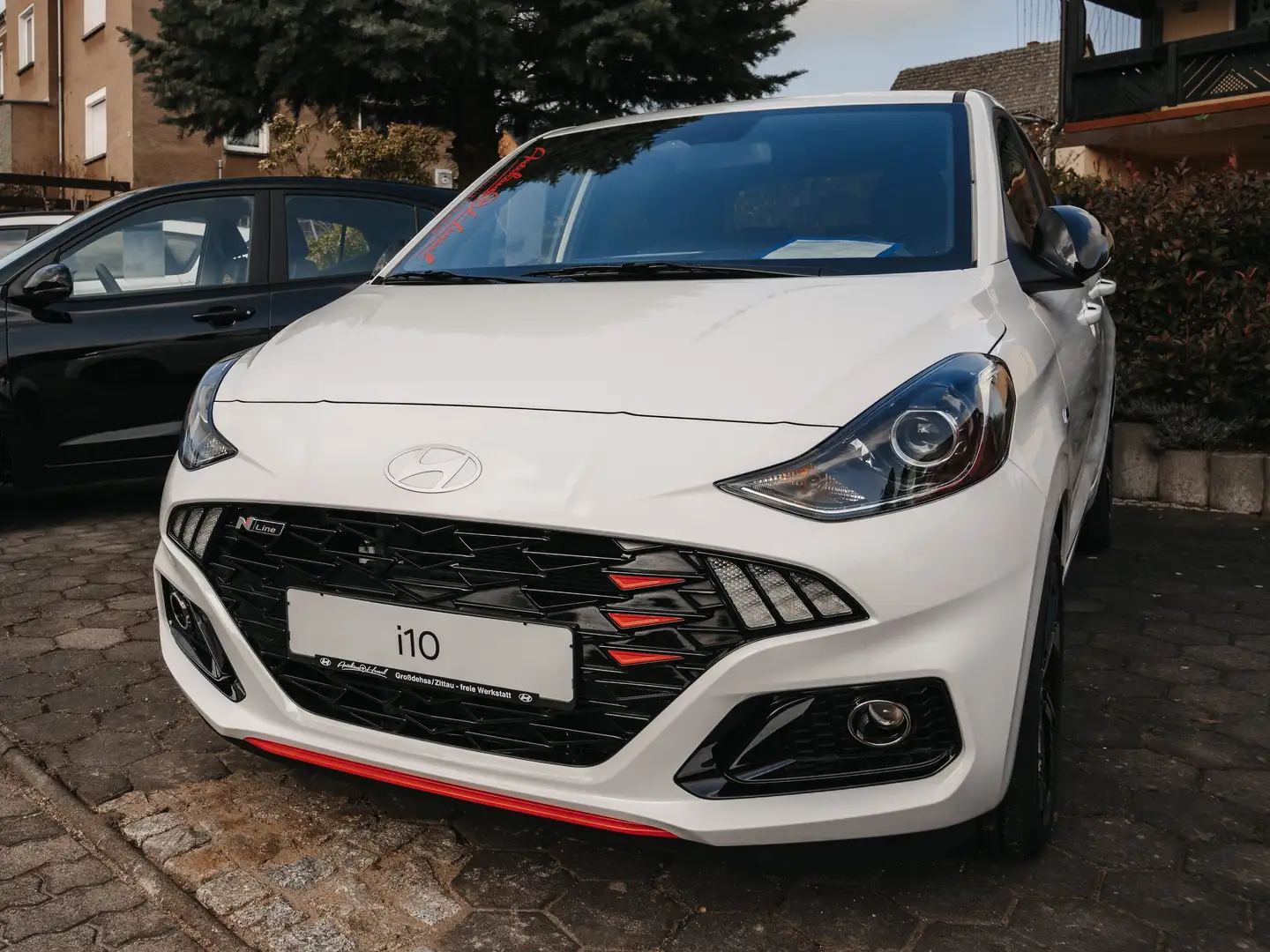 Hyundai i10 1.0 T-GDI N-Line Navi Weiß - 1