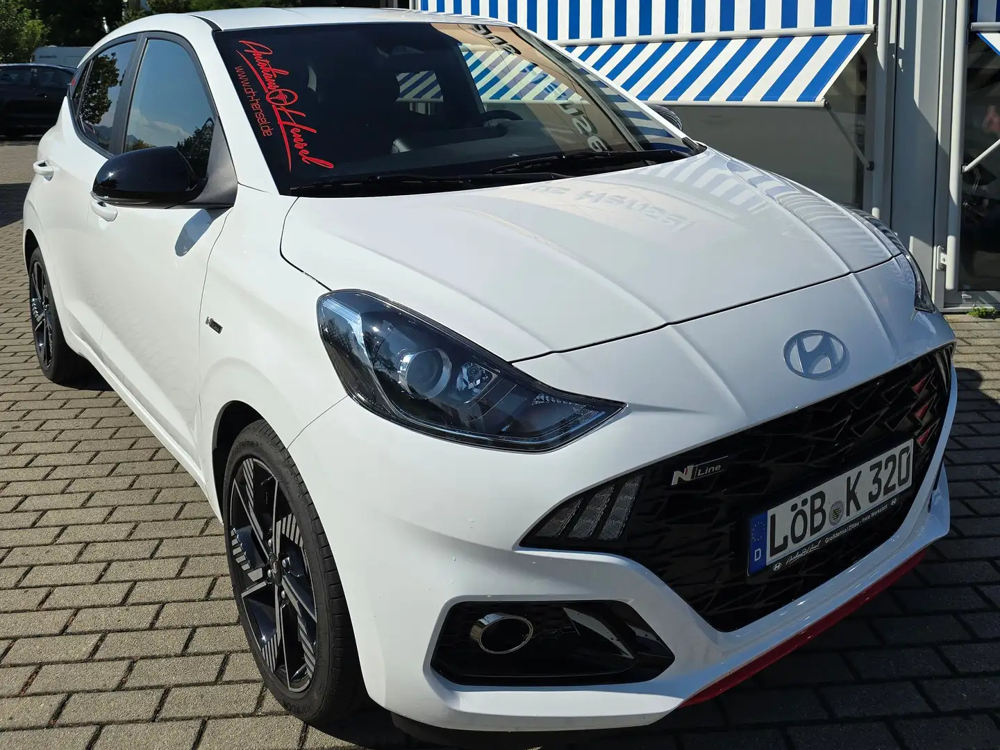Hyundai i10 1.0 T-GDI N-Line Navi Weiß - 2