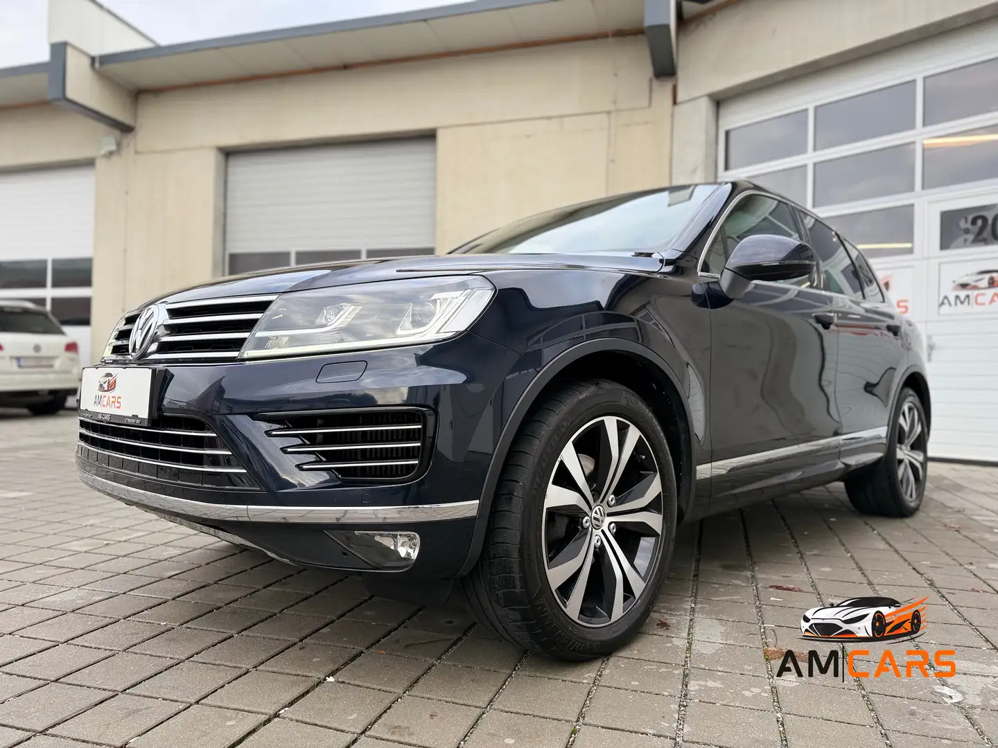 Volkswagen Touareg Sport V6 TDI Terrain Tech 4Motion Aut.   *R-LINE* Bleu - 1