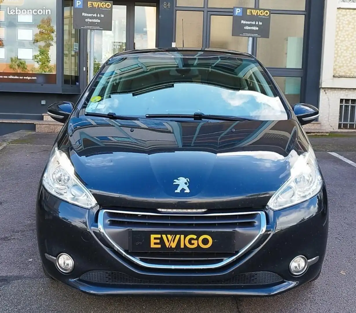 Peugeot 208 1.6 HDI 115CH FELINE TOIT PANO GPS RADAR AR CLIM AUTO ENTRETIEN Dispo 11-2025 Nero - 2