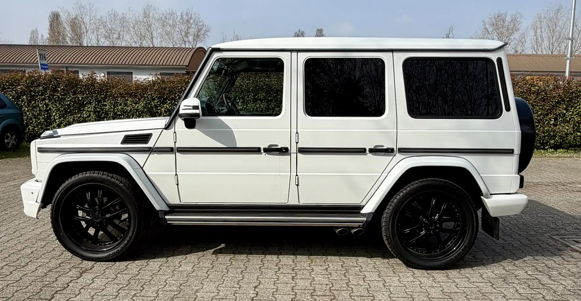 Mercedes-Benz G 500 V8 SW lungo auto Blanco - 2