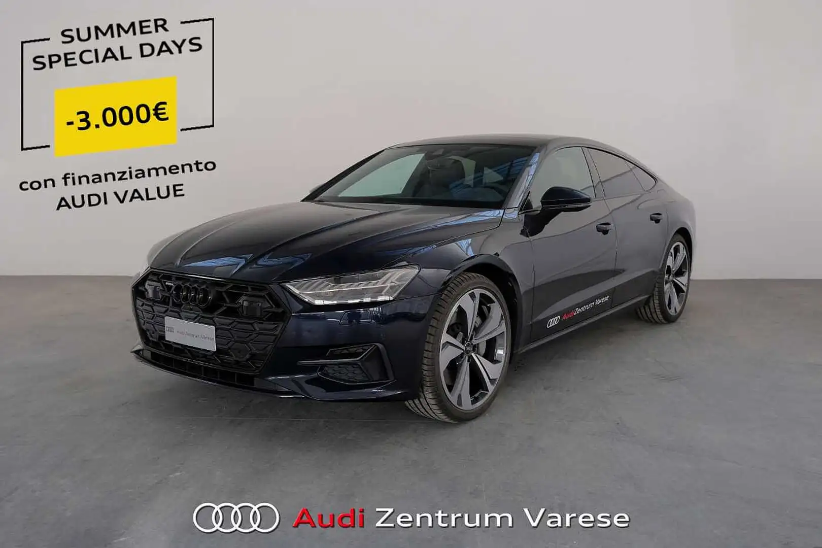 Audi A7 Sportback 50 TFSI-E 299cv Quattro Stronic Bleu - 1